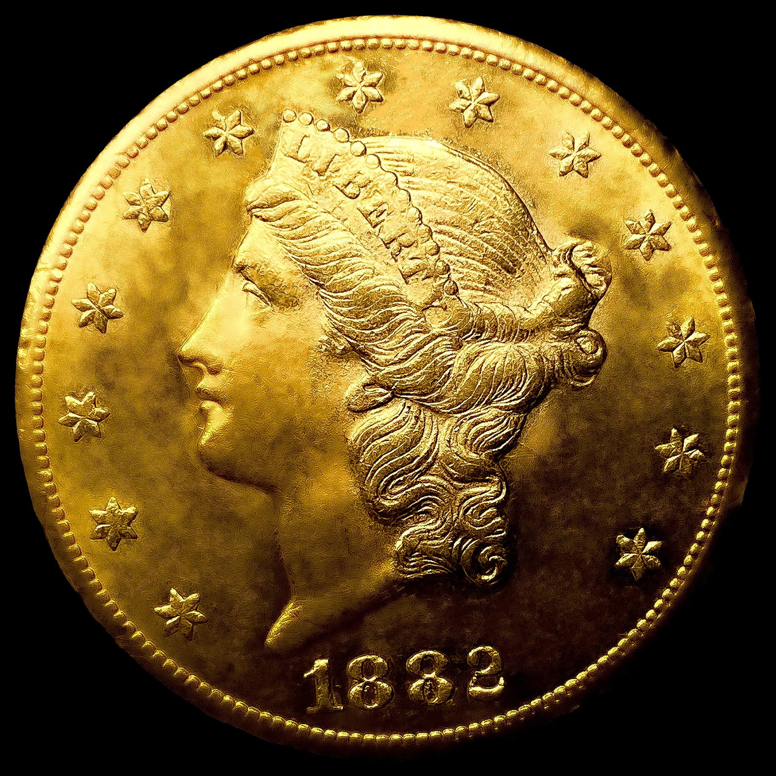 1882-CC $20 Gold Double Eagle (1 of 2)