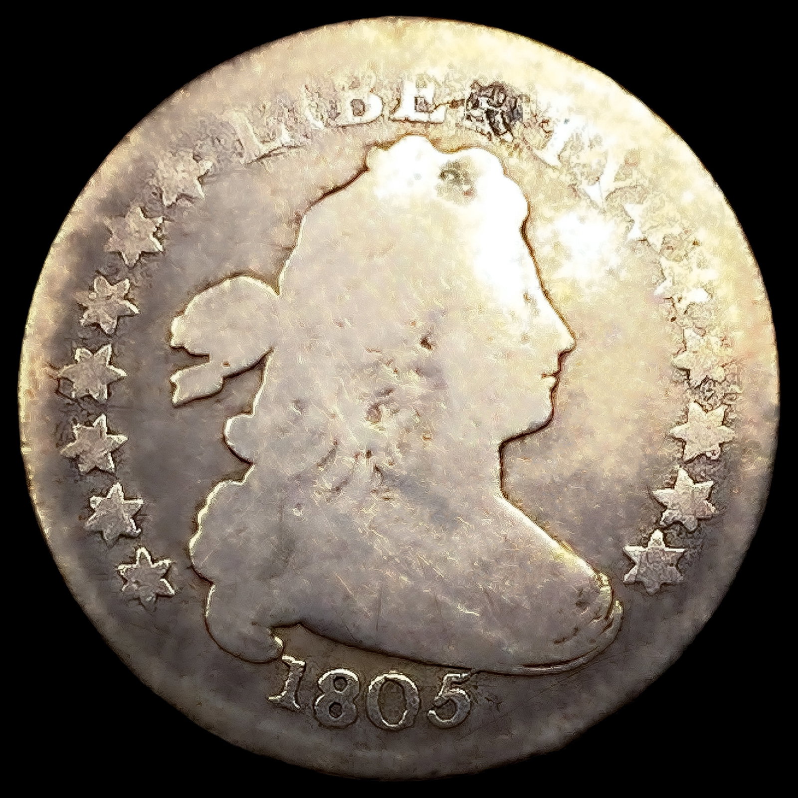 1805 Draped Bust Dime (1 of 2)