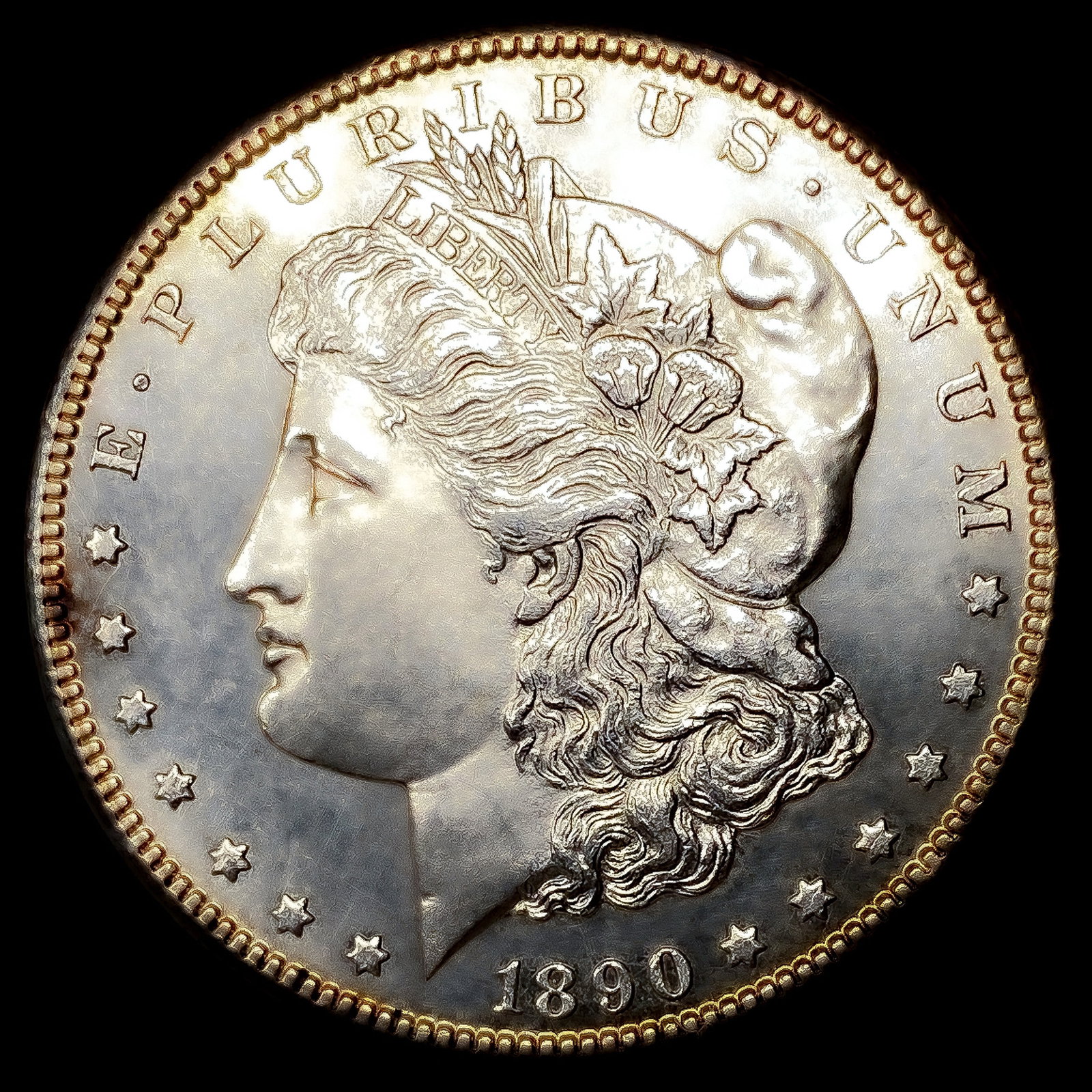 1890-CC Morgan Silver Dollar: 1890-CC Morgan Silver Dollar