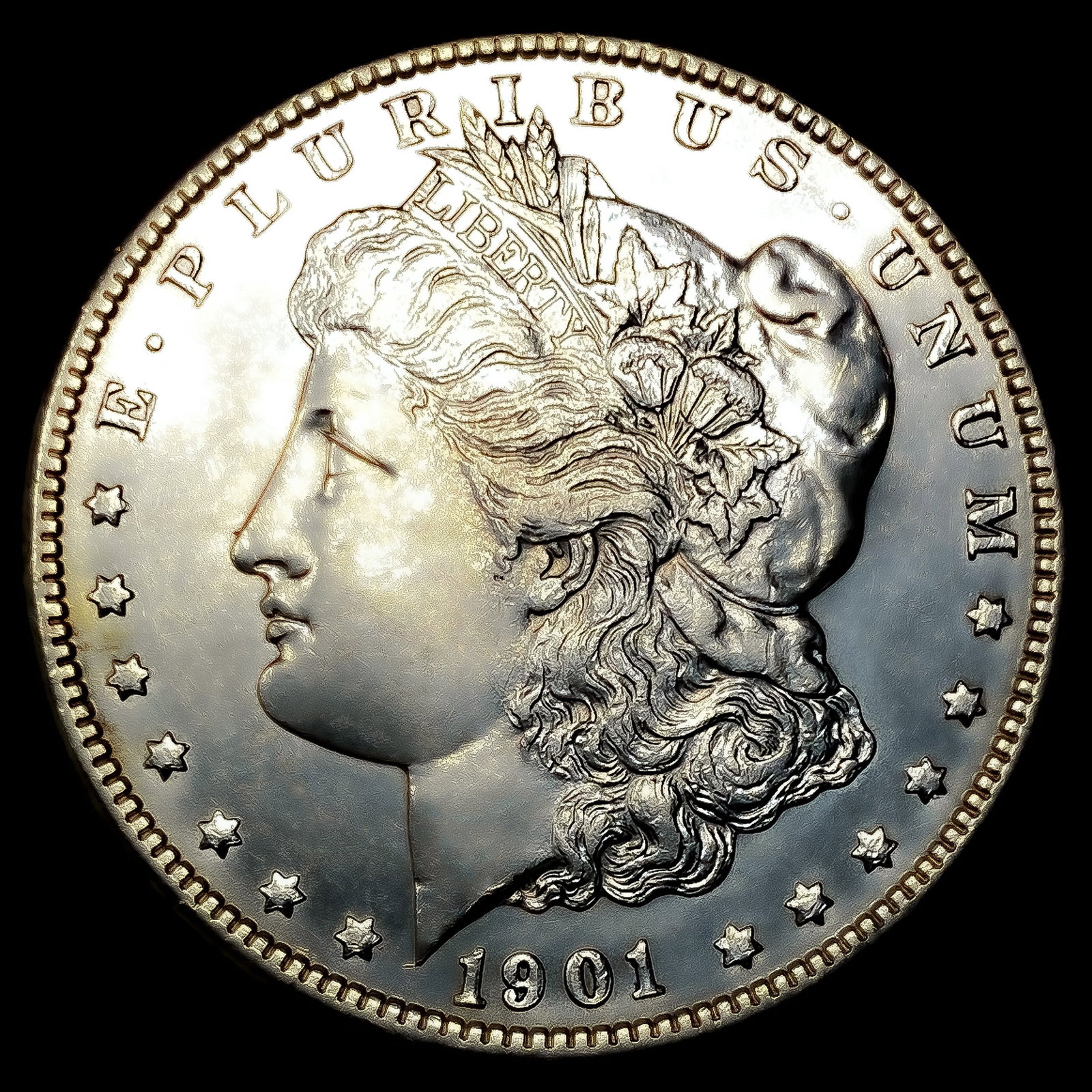1901 Morgan Silver Dollar: 1901 Morgan Silver Dollar