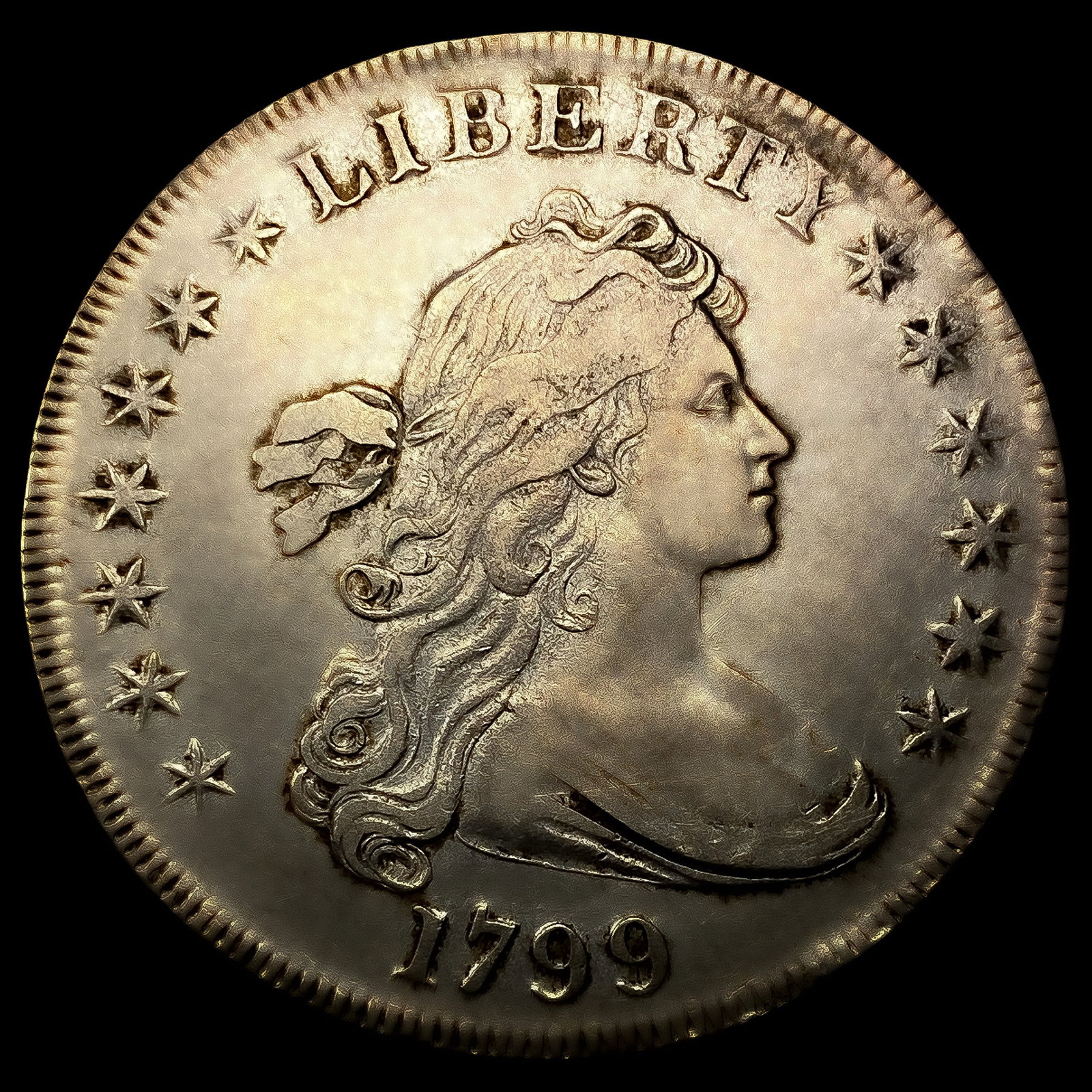 1799 Draped Bust Dollar (1 of 2)