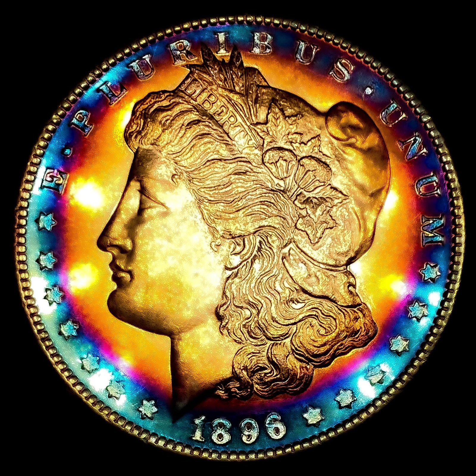 1896-O Morgan Silver Dollar: 1896-O Morgan Silver Dollar