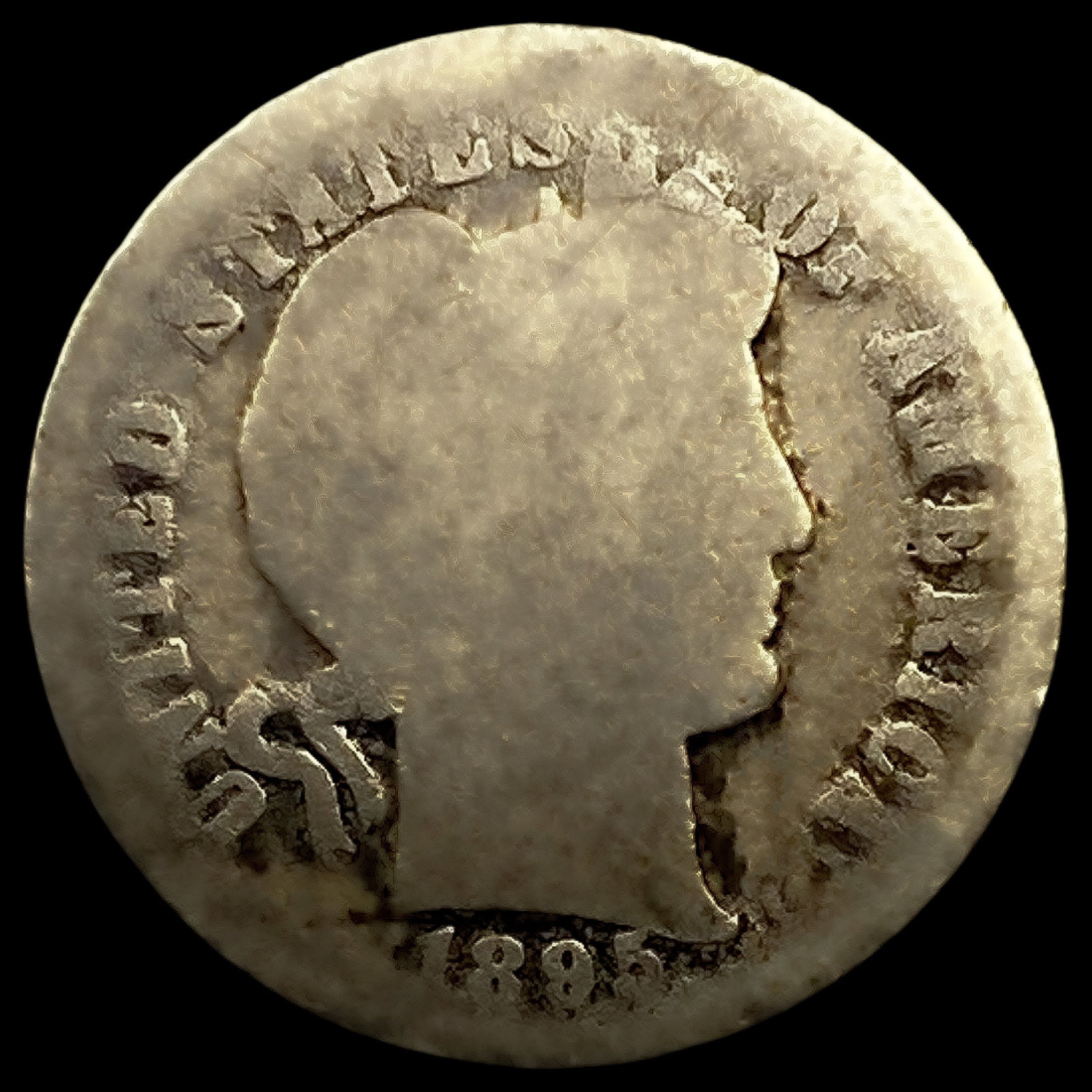 1895-O Barber Dime (1 of 2)
