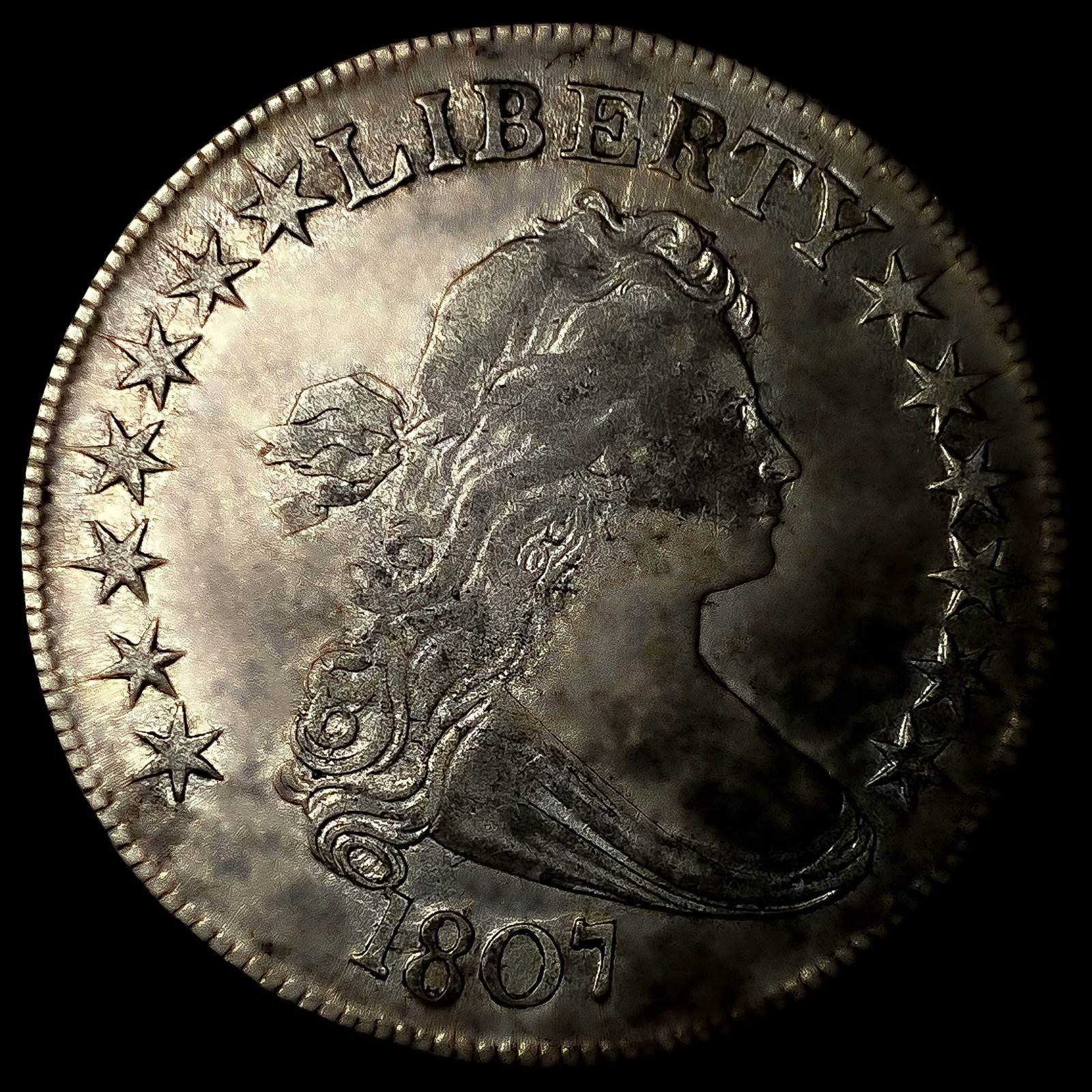 1807 Draped Bust Half Dollar: 1807 Draped Bust Half Dollar
