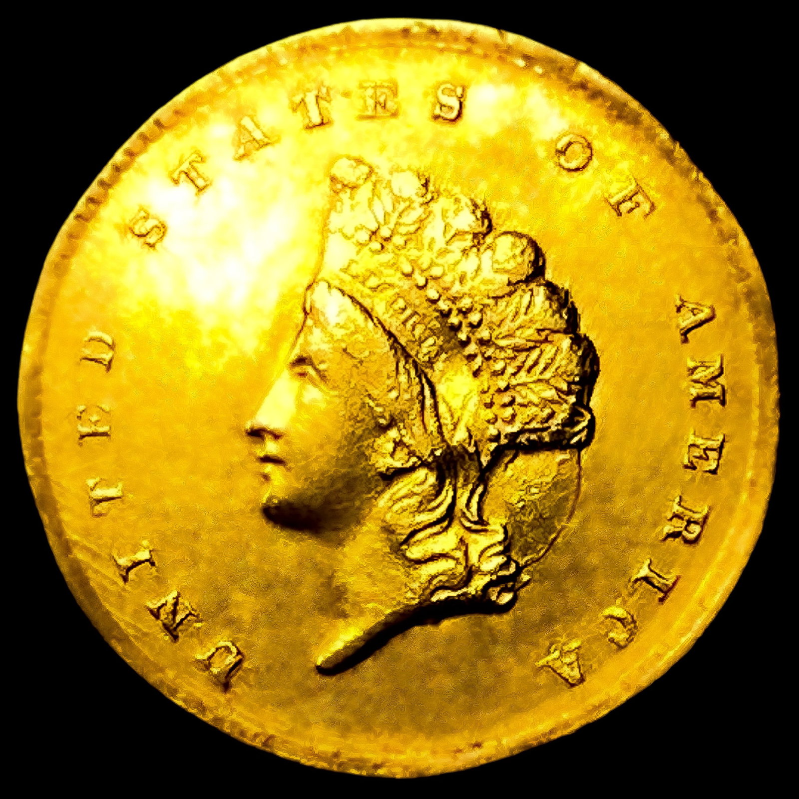 1855-O Rare Gold Dollar: 1855-O Rare Gold Dollar
