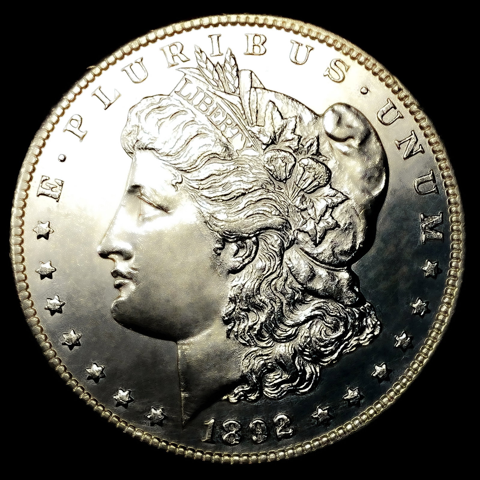 1892-CC Morgan Silver Dollar: 1892-CC Morgan Silver Dollar