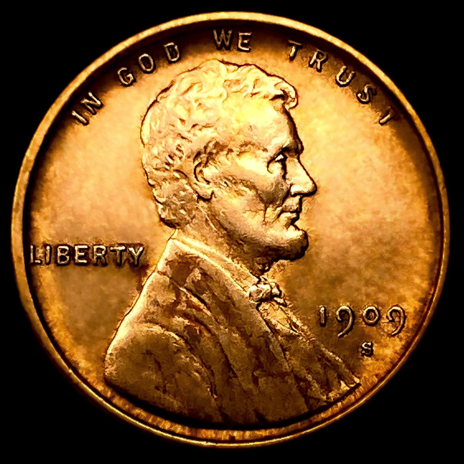 1909-S VDB Wheat Cent: 1909-S VDB Wheat Cent