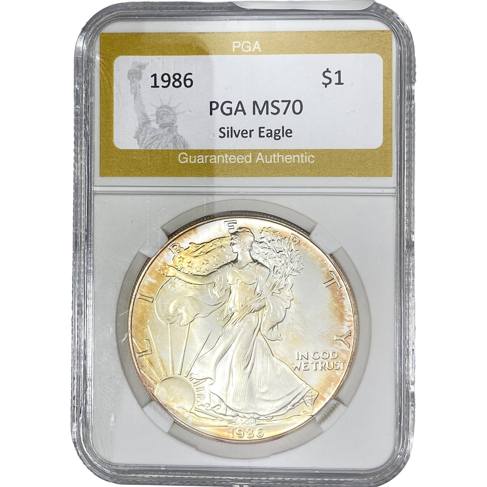 1986 Silver Eagle: 1986 Silver Eagle