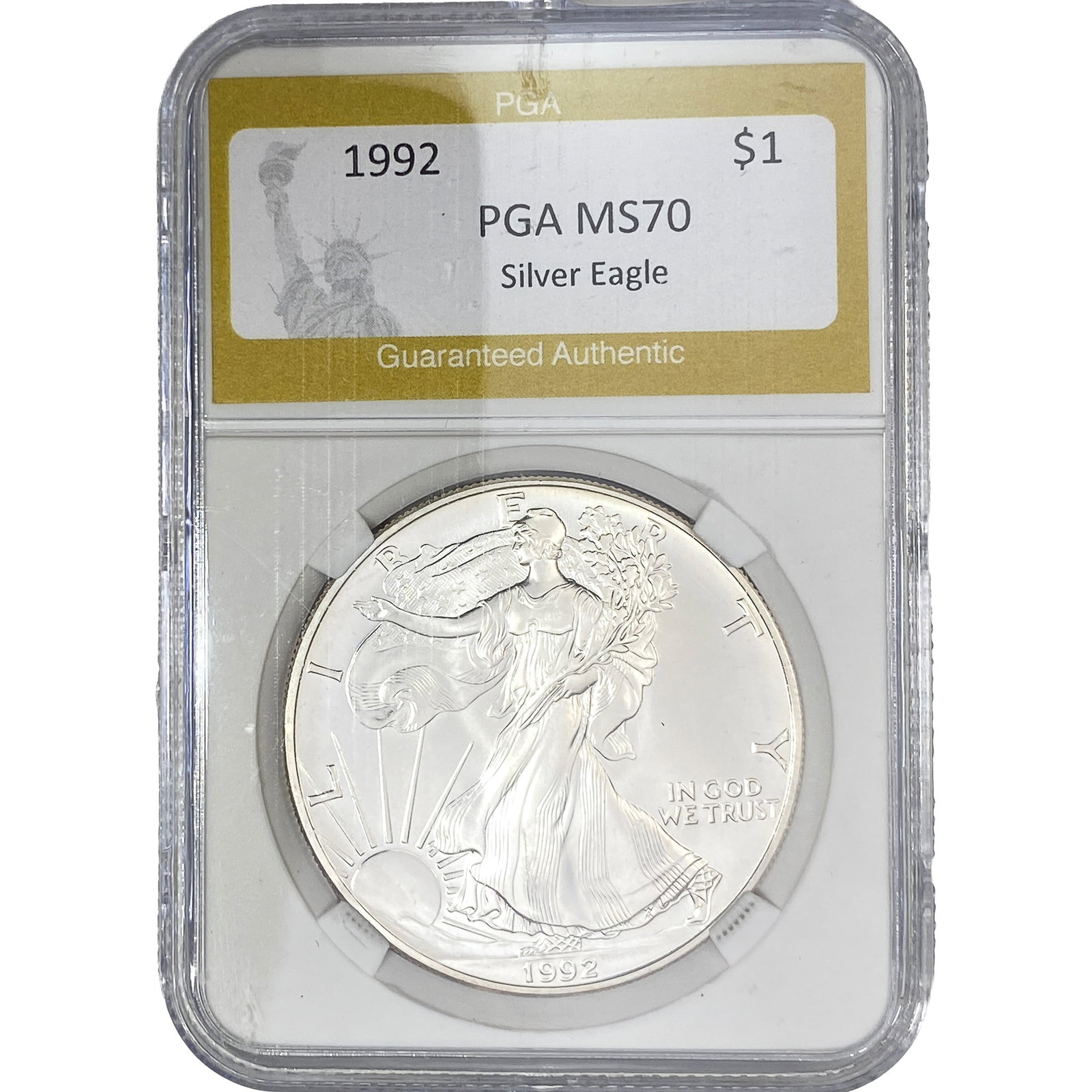 1992 Silver Eagle: 1992 Silver Eagle