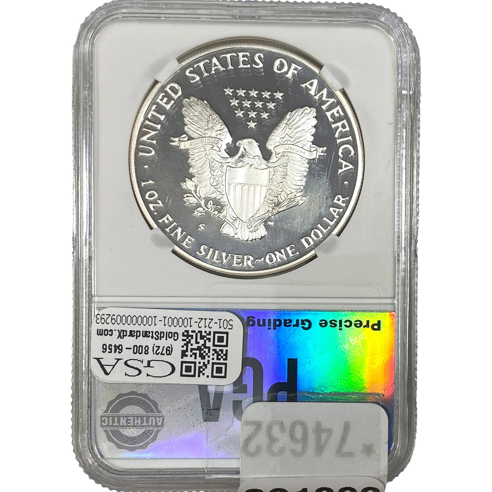 1986-S Silver Eagle - 2