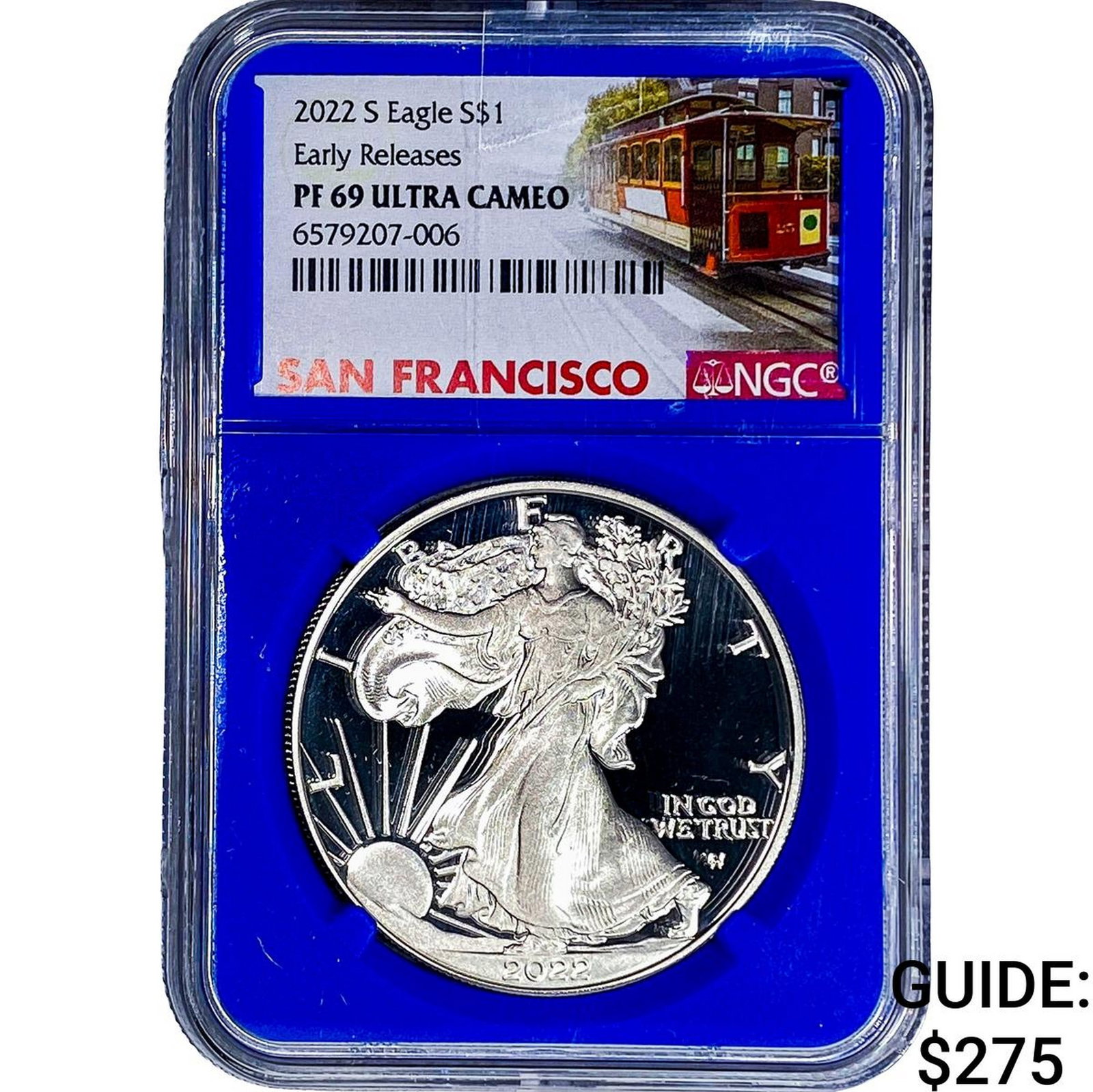 2022-S Silver Eagle NGC PF69 Ultra Cameo: 2022-S Silver Eagle NGC PF69 Ultra Cameo