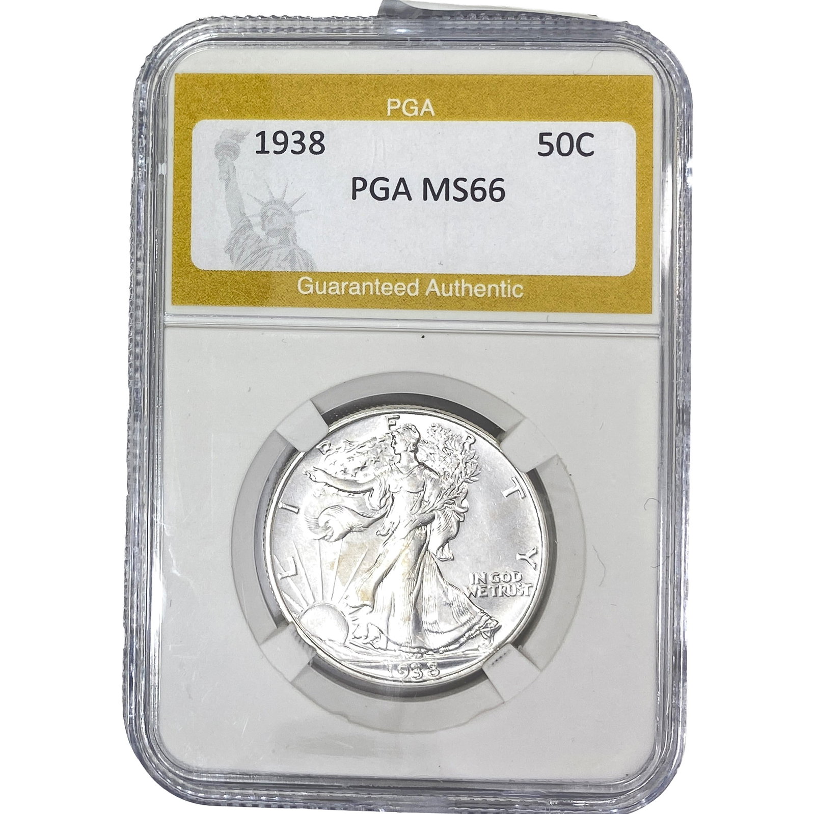 1938 Walking Liberty Half Dollar (1 of 2)