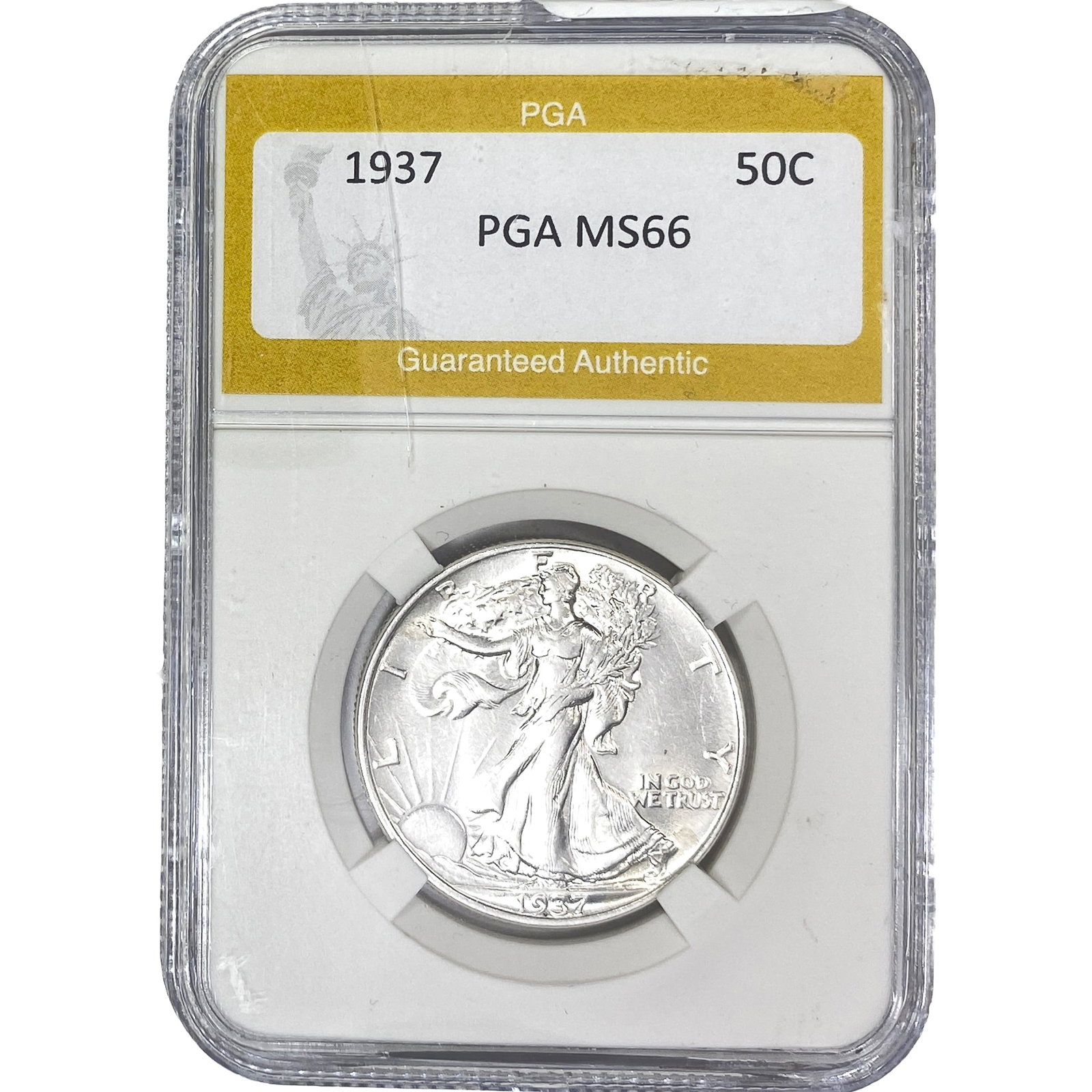 1937 Walking Liberty Half Dollar (1 of 2)