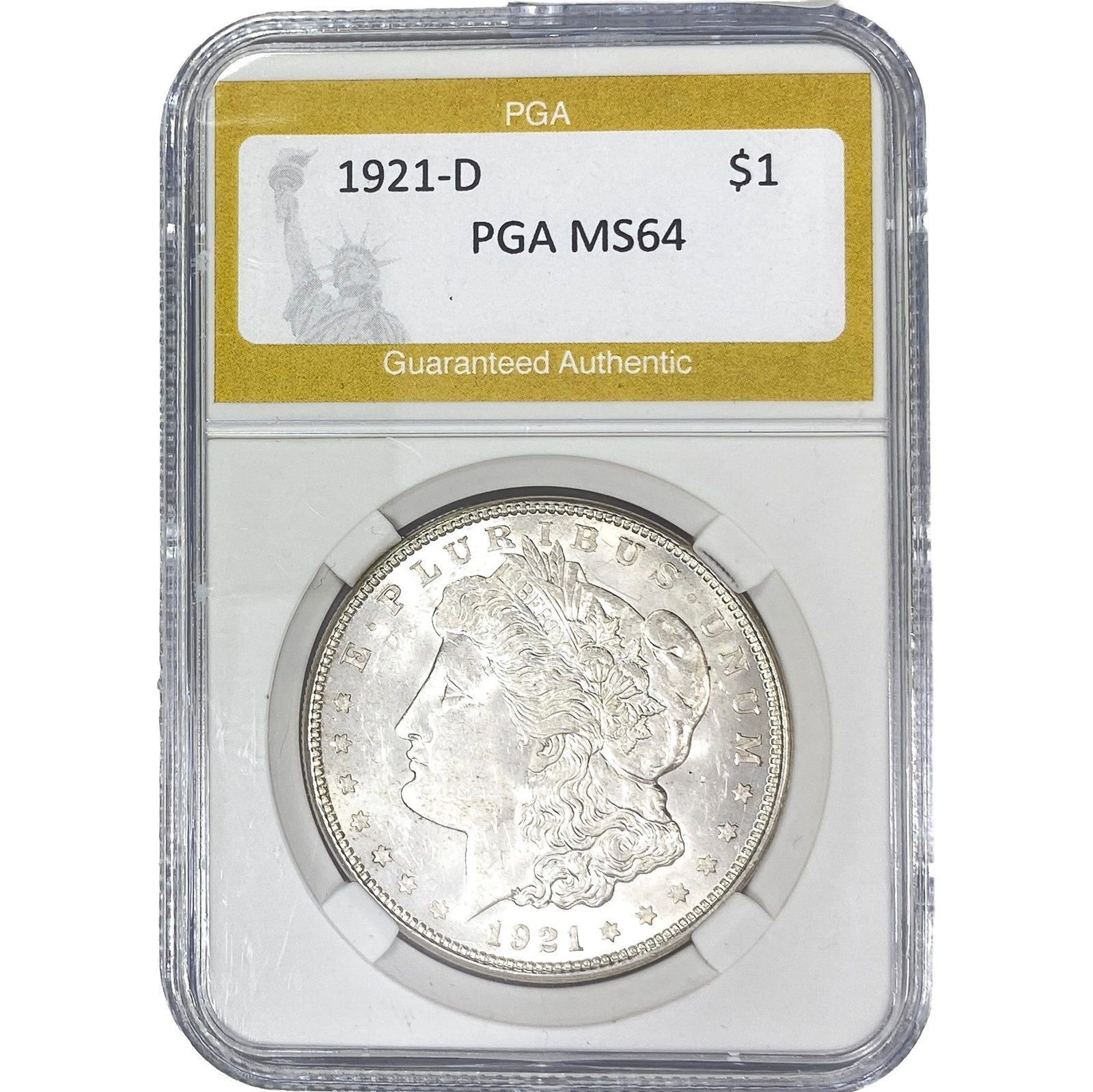 1921-D Morgan Silver Dollar: 1921-D Morgan Silver Dollar