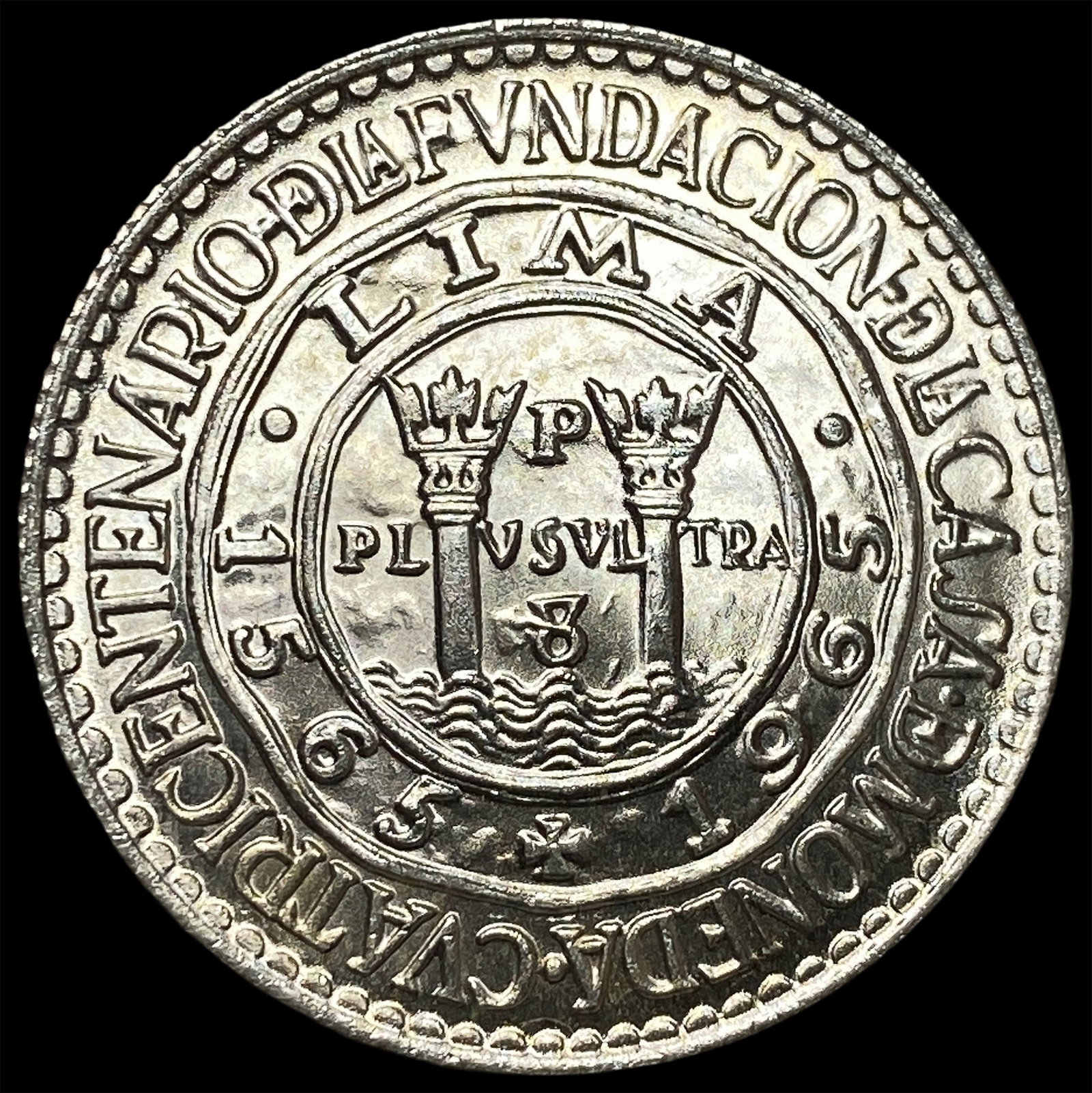 1965 Peru Silver 20 Soles: 1965 Peru Silver 20 Soles
