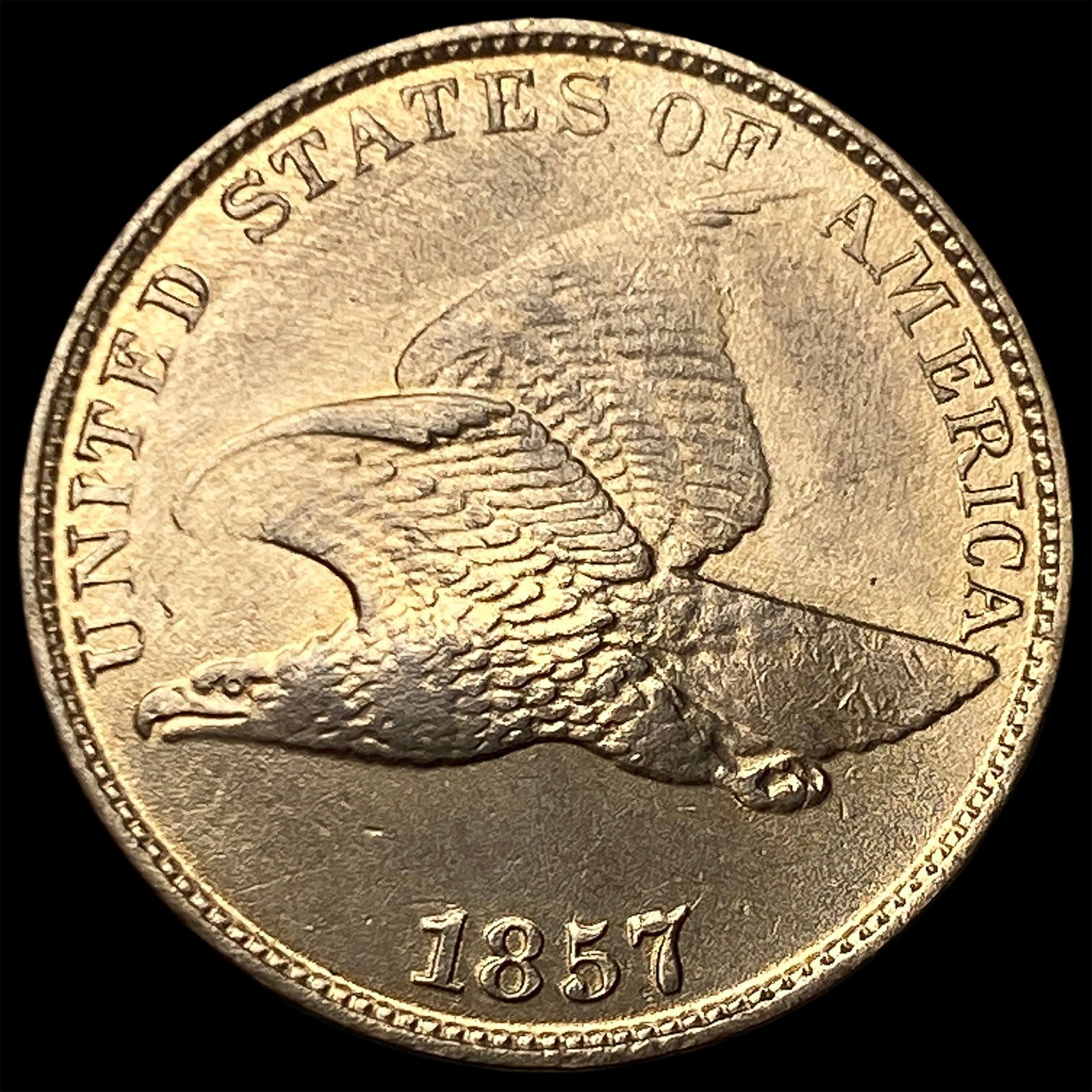 1857 Flying Eagle Cent HIGH GRADE: 1857 Flying Eagle Cent HIGH GRADE