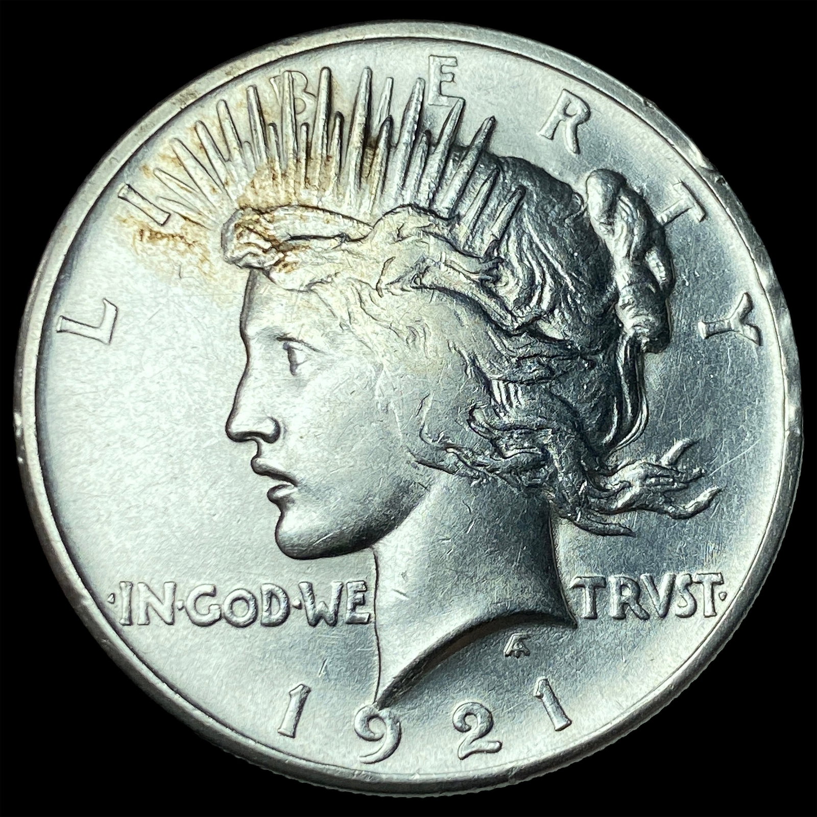 1921 Silver Peace Dollar UNCIRCULATED: 1921 Silver Peace Dollar UNCIRCULATED