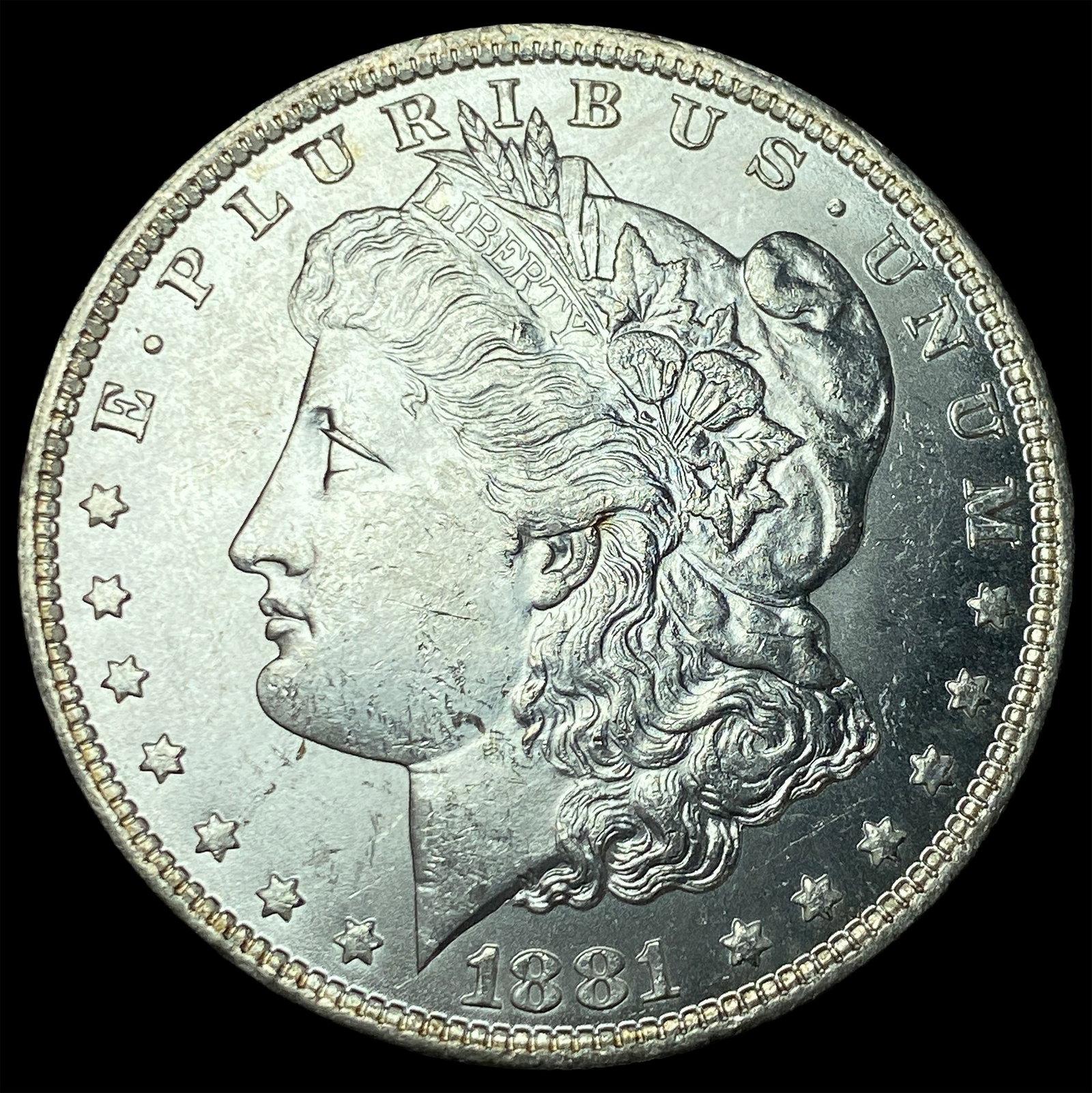 1881-O Morgan Silver Dollar CHOICE BU: 1881-O Morgan Silver Dollar CHOICE BU
