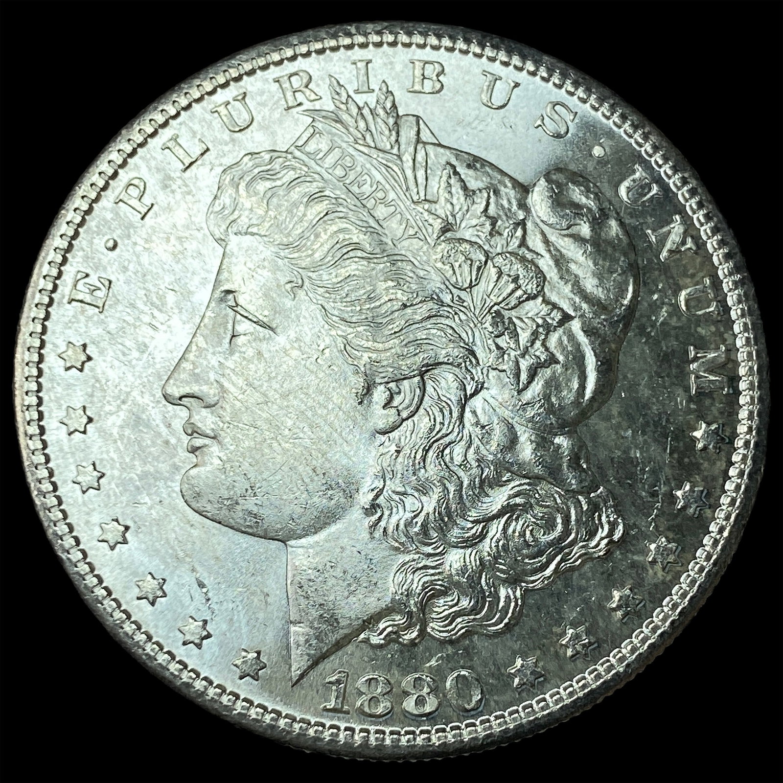 1880-S Silver Morgan Dollar CHOICE BU: 1880-S Silver Morgan Dollar CHOICE BU
