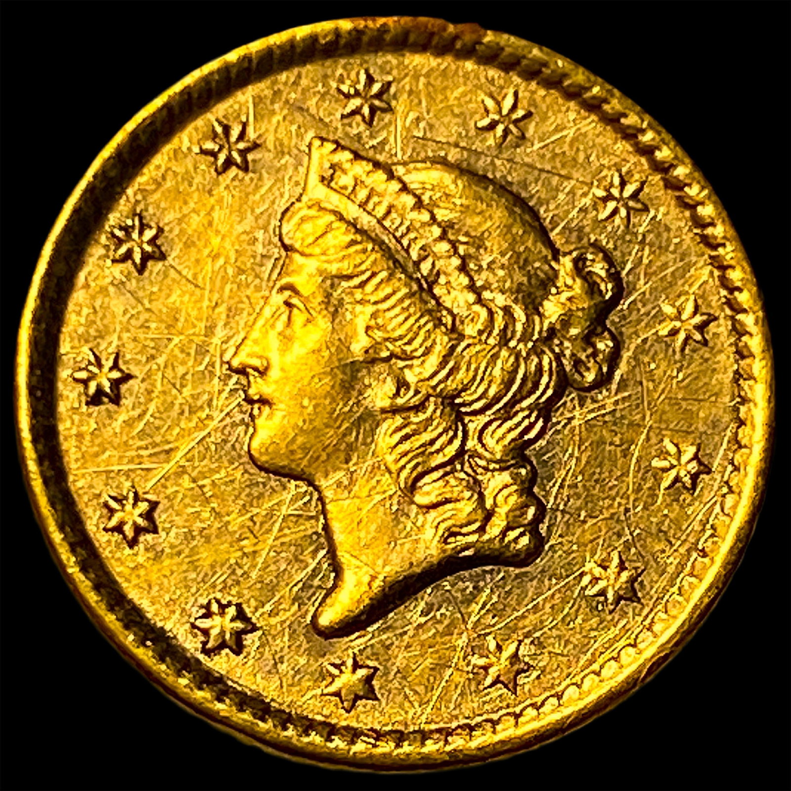 1851 Gold $1 Liberty Head Type 1 HIGH GRADE: 1851 Gold $1 Liberty Head Type 1 HIGH GRADE