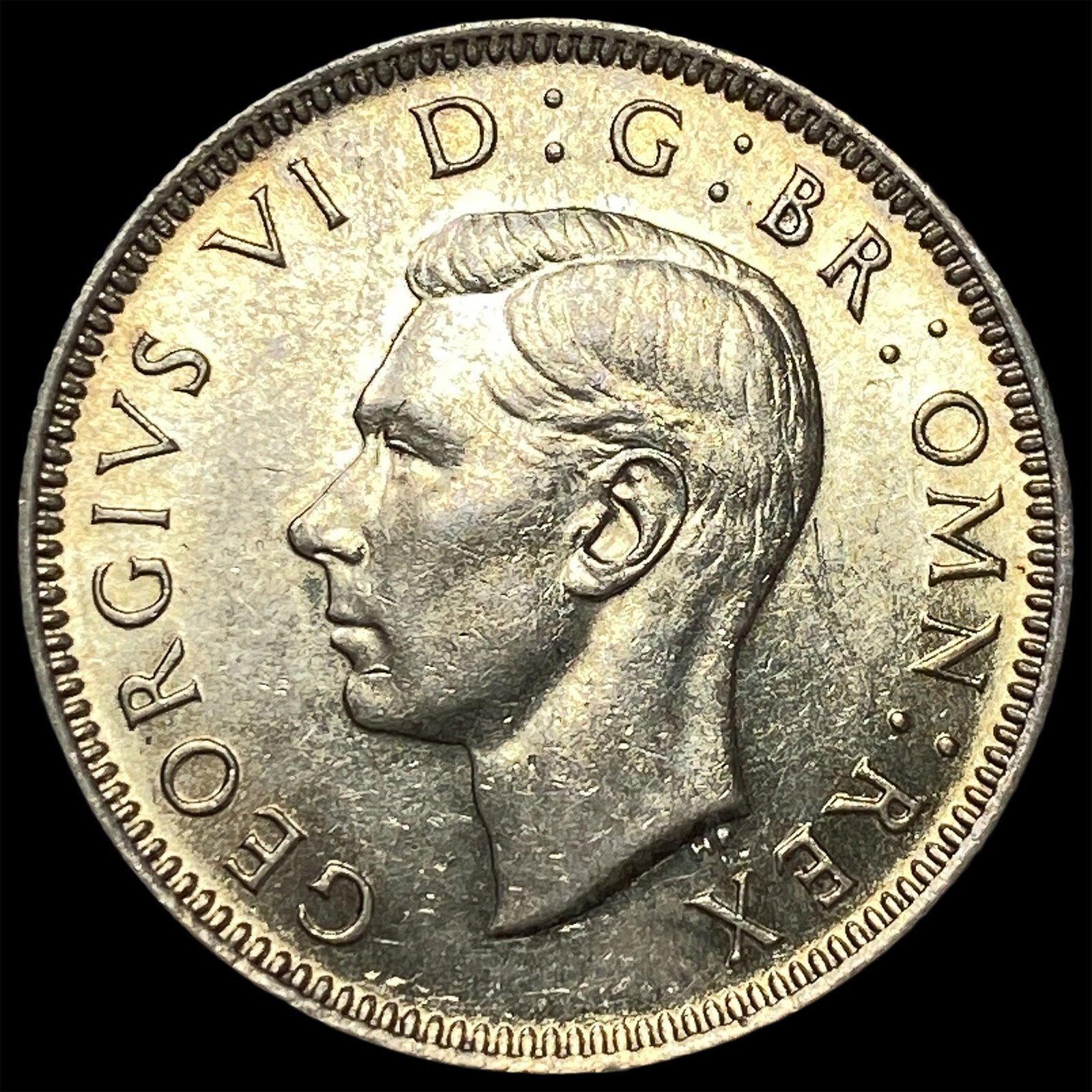 1946E Great Britain Silver 1 Shilling (1 of 2)