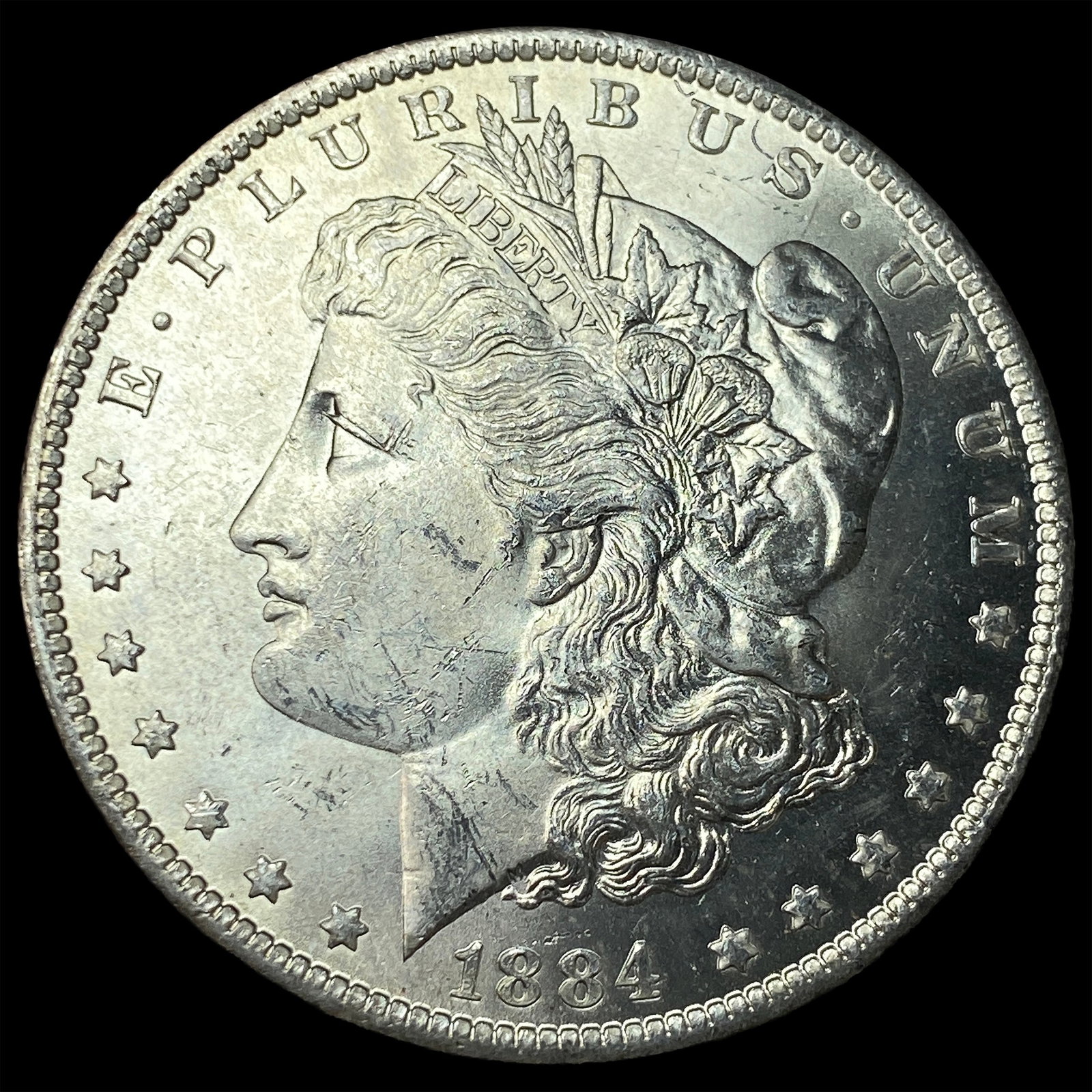 1884-O Morgan Silver Dollar CHOICE BU: 1884-O Morgan Silver Dollar CHOICE BU