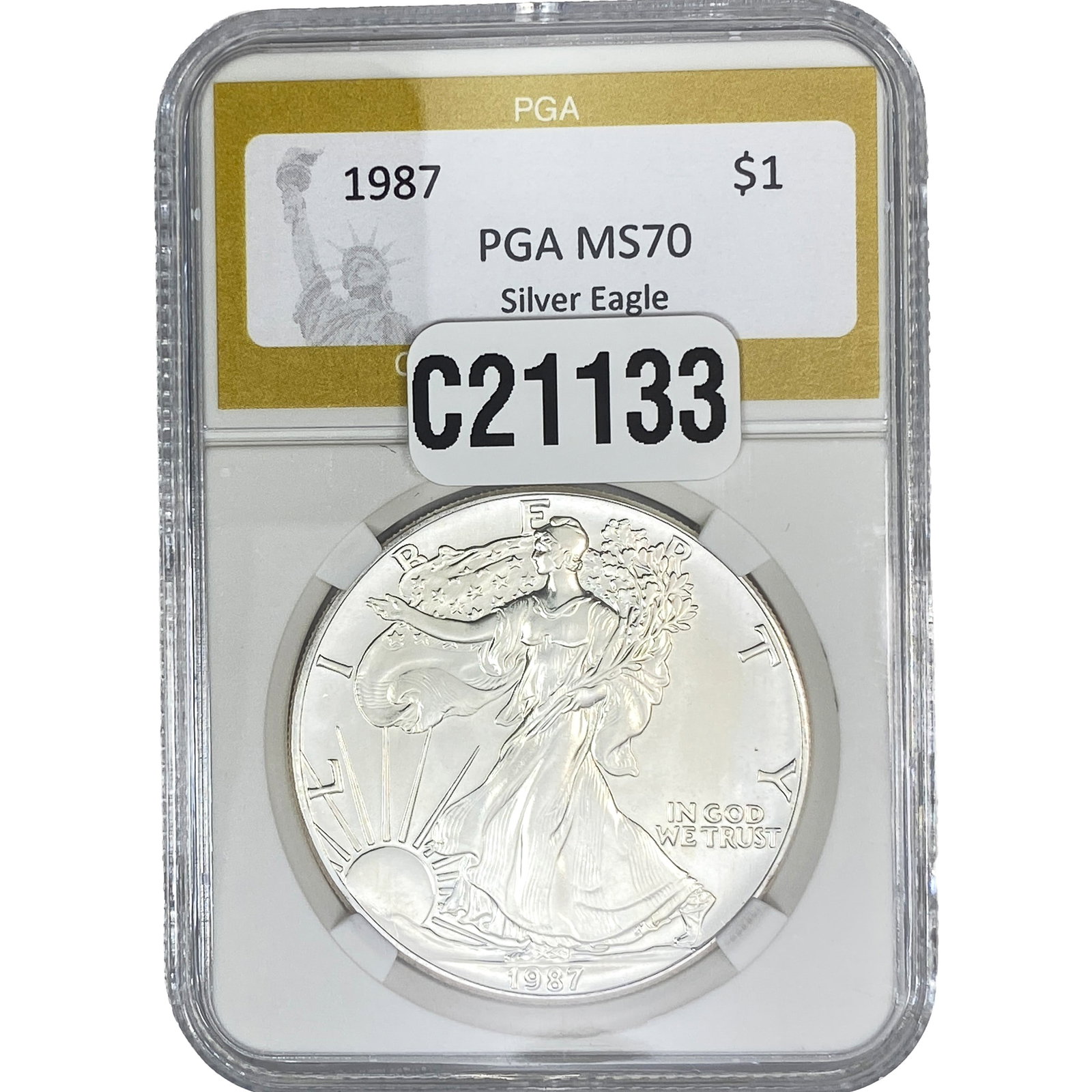1987 Silver Eagle: 1987 Silver Eagle