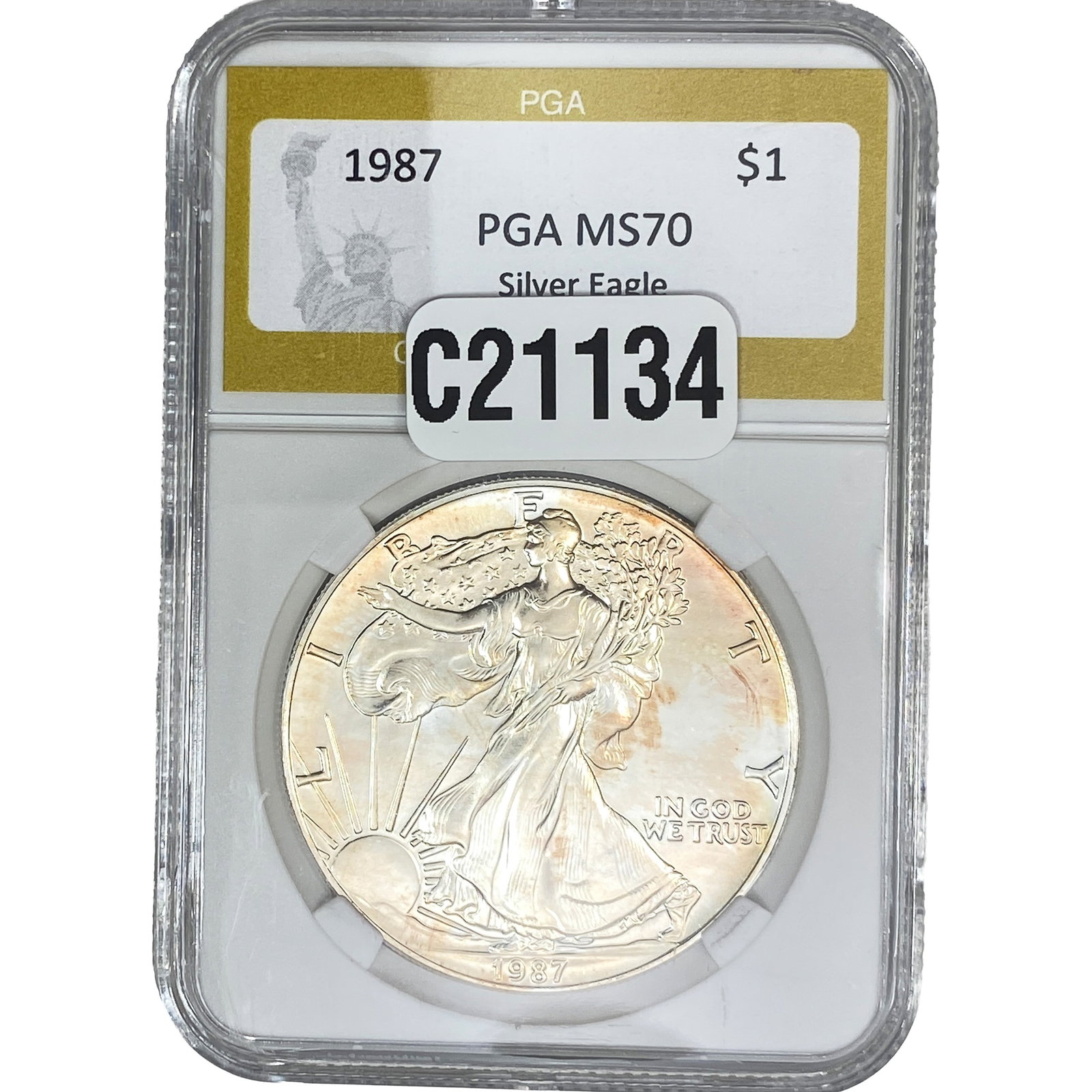 1987 Silver Eagle: 1987 Silver Eagle
