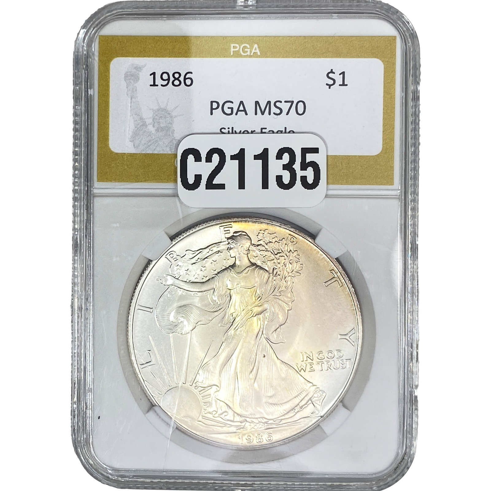 1986 Silver Eagle: 1986 Silver Eagle