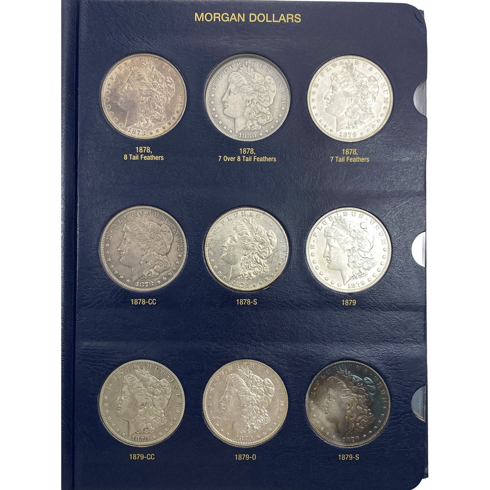 [41 Coins] 1878-1891 Morgan $1 Album: [41 Coins] 1878-1891 Morgan $1 Album