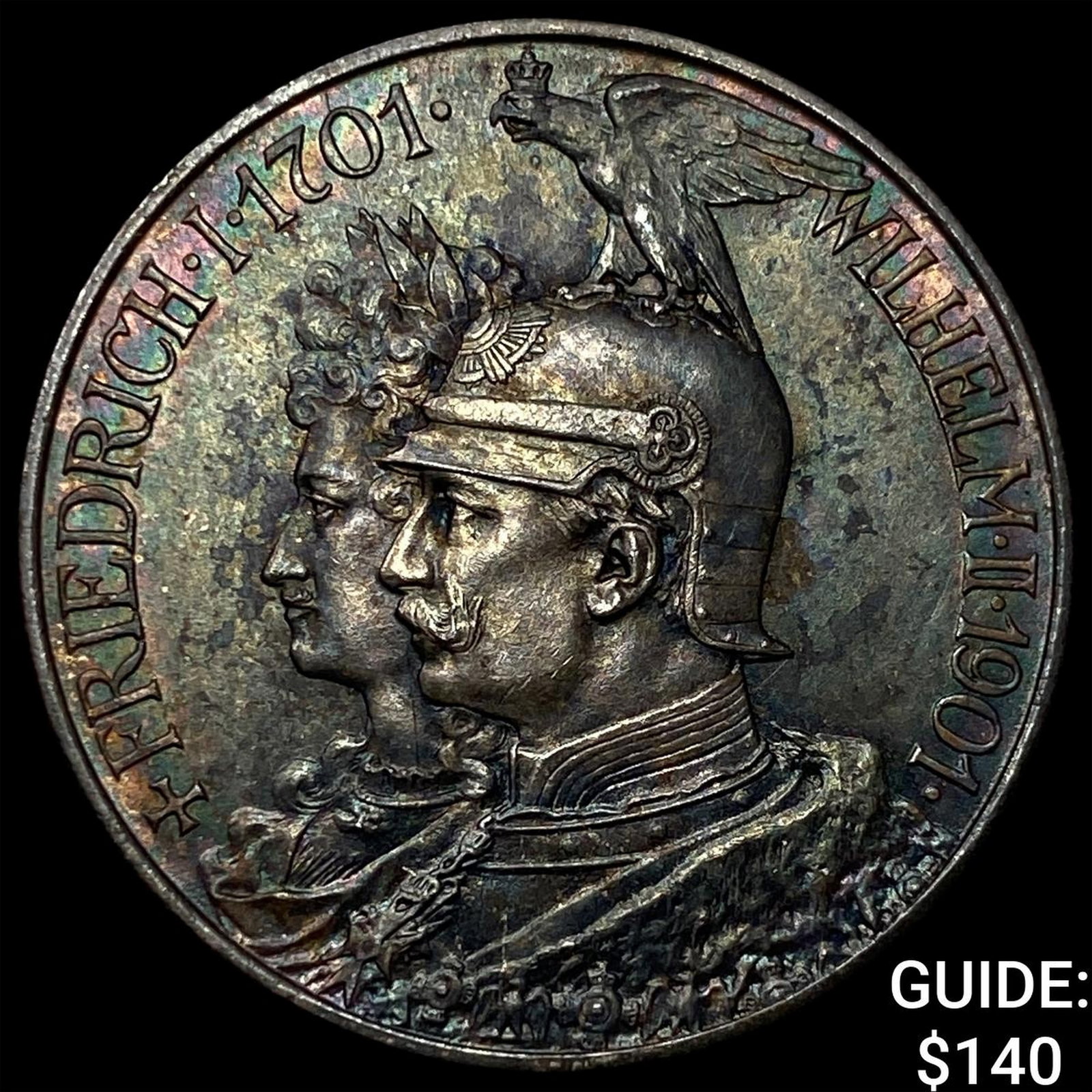 1901 Prussia Silver 2 Mark (1 of 2)