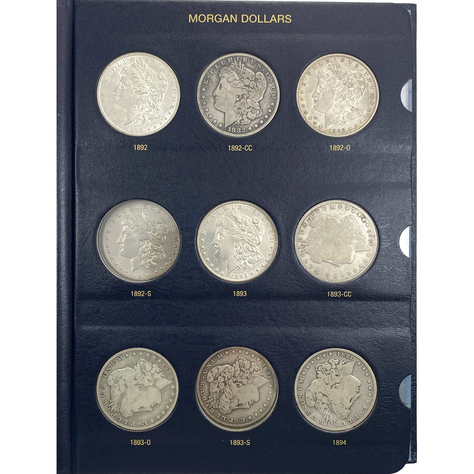 [31 Coins] 1892-1921 Morgan $1 Album: [31 Coins] 1892-1921 Morgan $1 Album