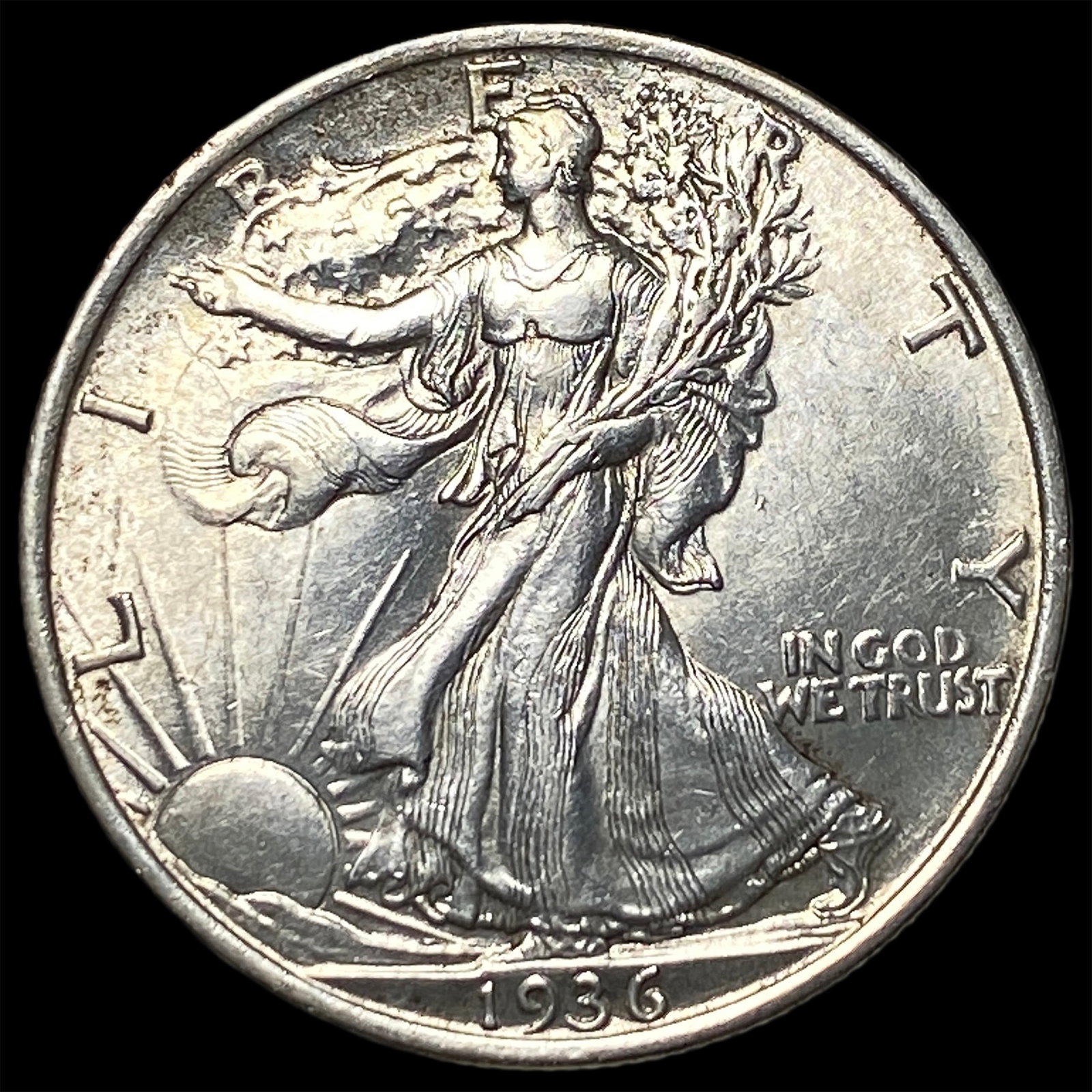 1936 Walking Liberty Half Dollar UNCIRCULATED: 1936 Walking Liberty Half Dollar UNCIRCULATED