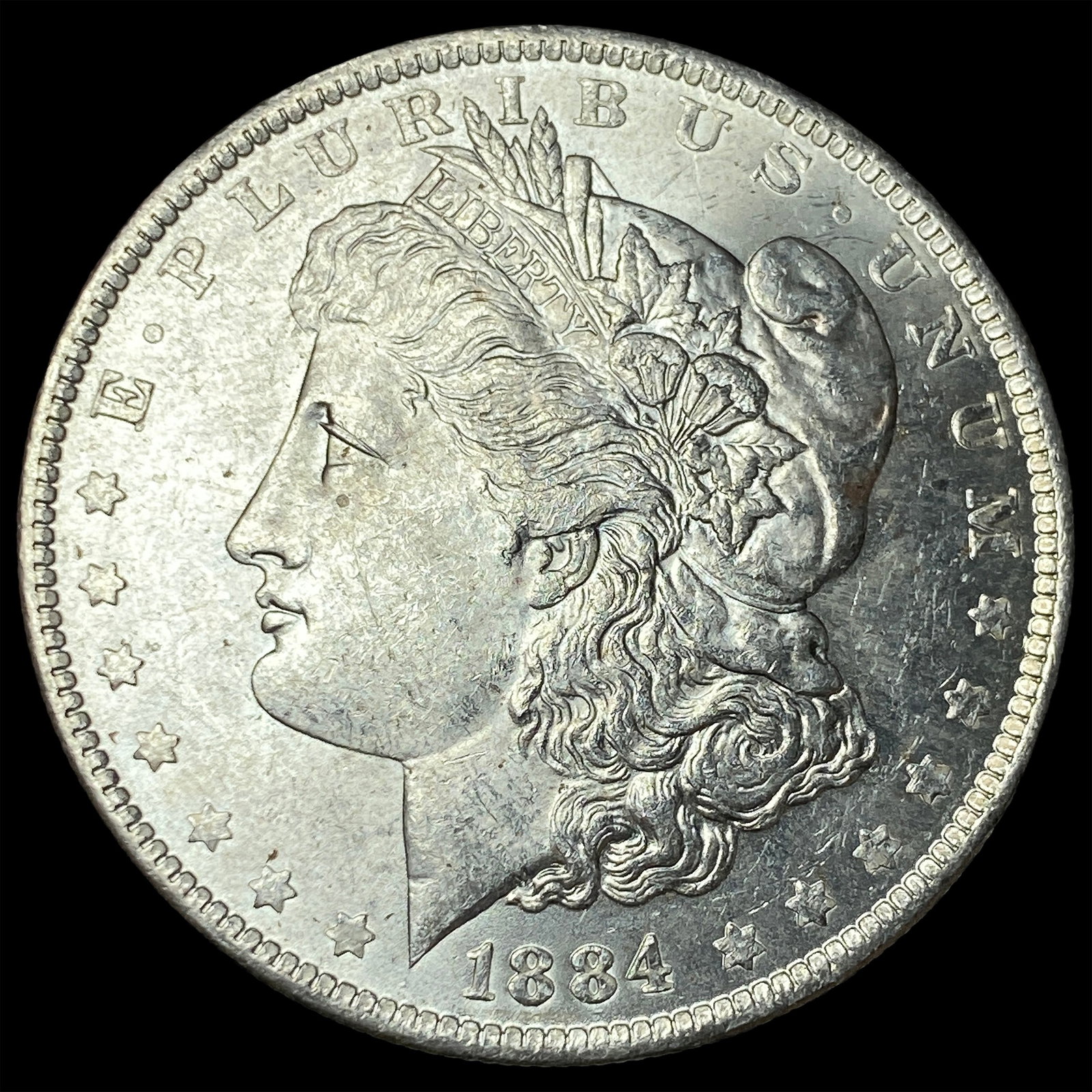 1884-O Silver Morgan Dollar CLOSELY UNCIRCULATED: 1884-O Silver Morgan Dollar CLOSELY UNCIRCULATED