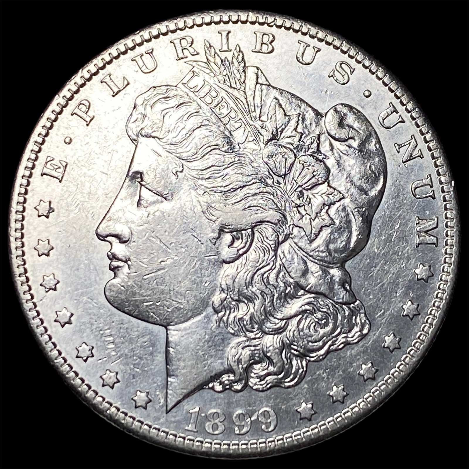 1899-S Silver Morgan Dollar CLOSELY UNCIRCULATED: 1899-S Silver Morgan Dollar CLOSELY UNCIRCULATED