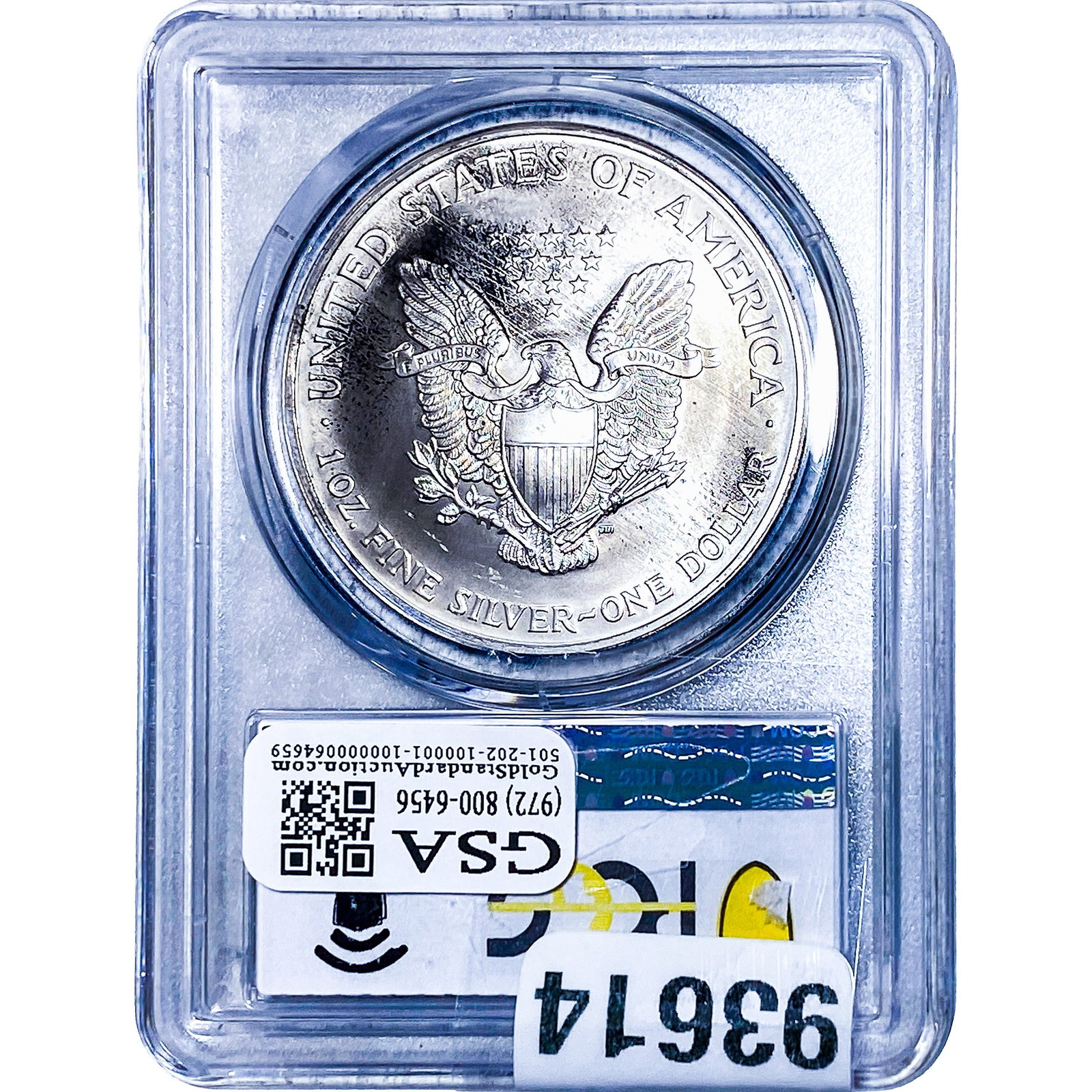 2003 Silver Eagle PCGS MS68 - 2