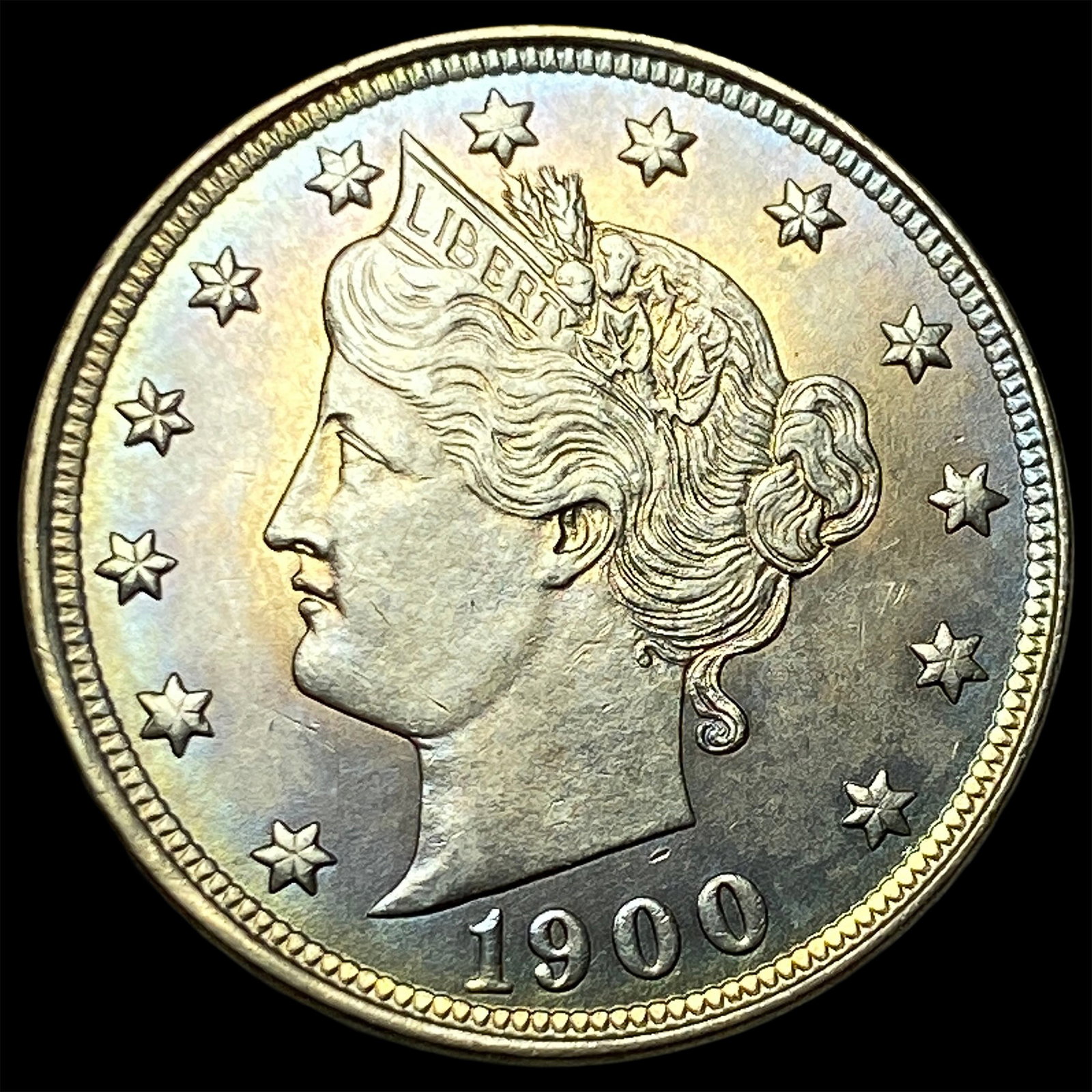 1900 Liberty Head Nickel CHOICE BU (1 of 2)