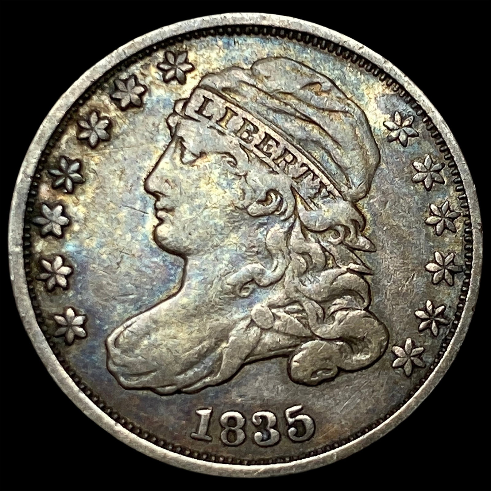 1835 Silver Capped Bust Dime LIGHTLY CIRCULATED (1 of 2)