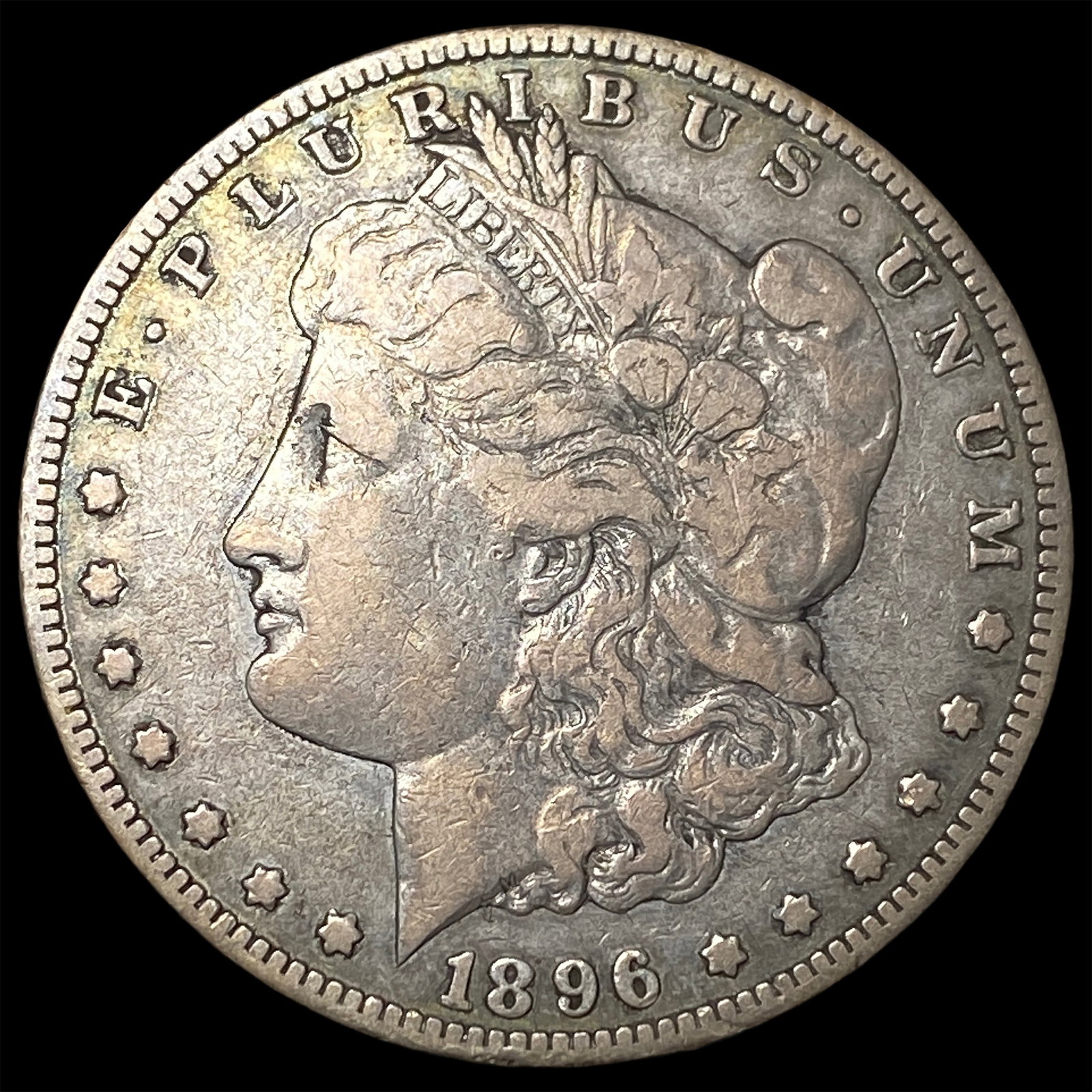 1896-S Morgan Silver Dollar LIGHTLY CIRCULATED: 1896-S Morgan Silver Dollar LIGHTLY CIRCULATED