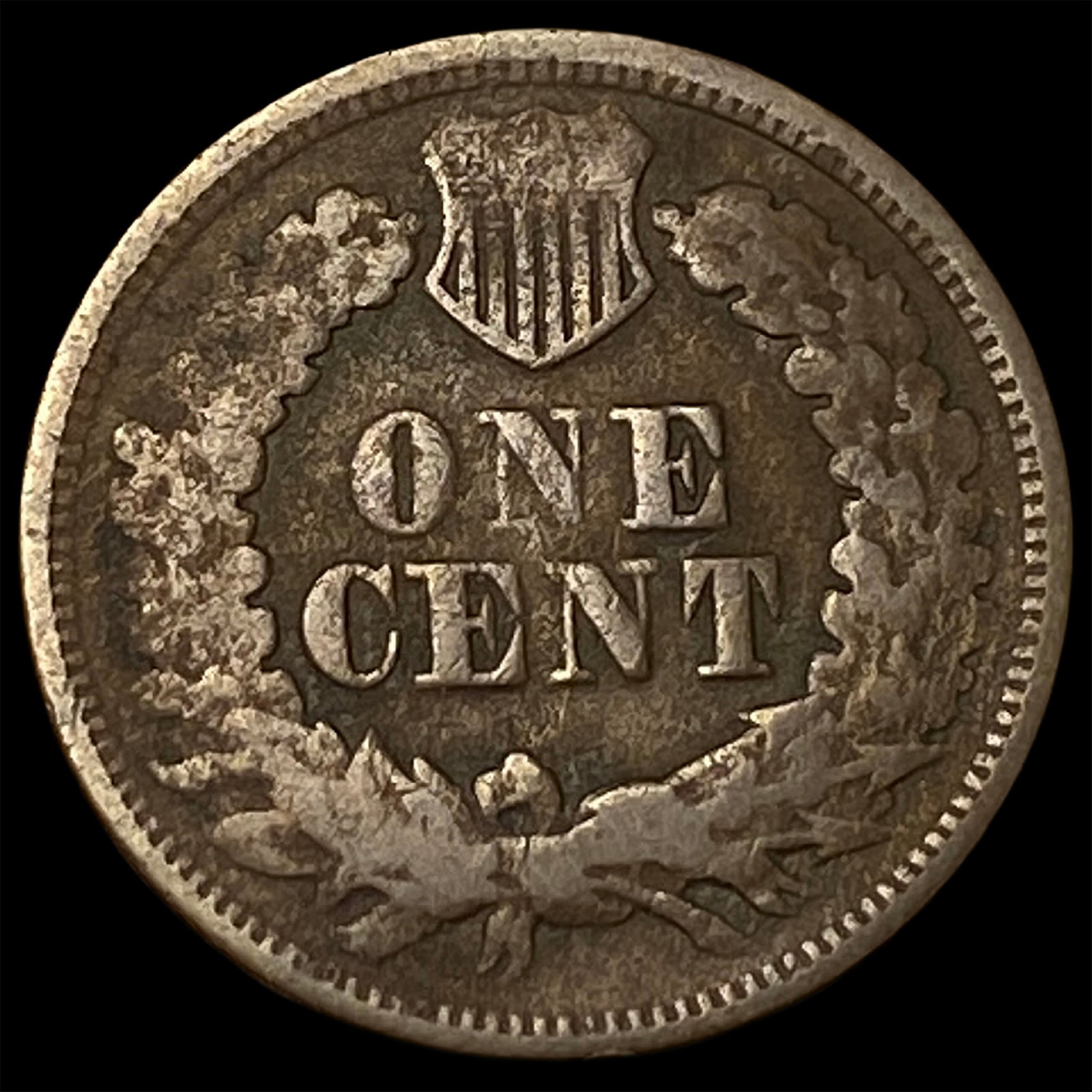 1867 Indian Head Cent NICELY CIRCULATED - 2