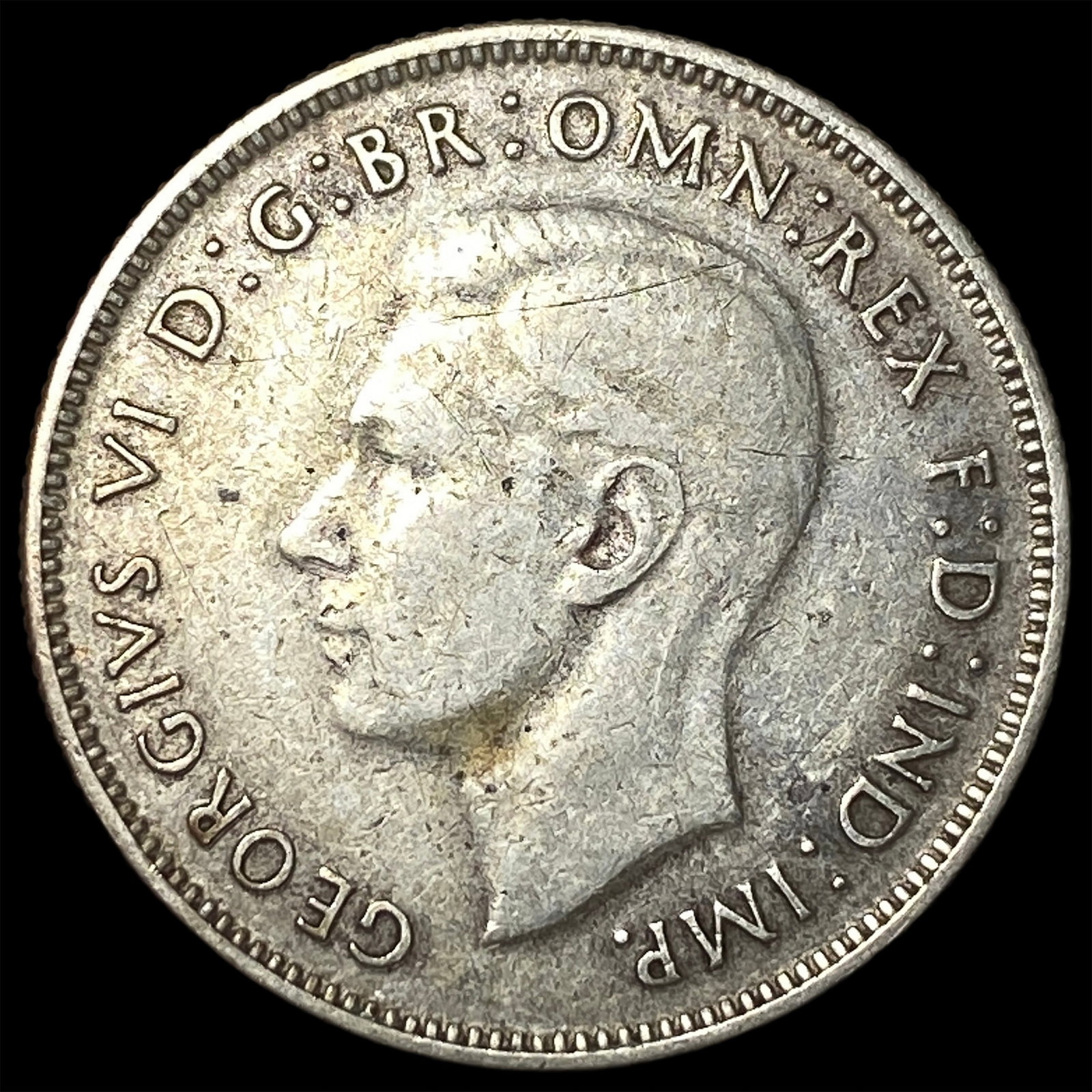 1942 Austrailia Silver 1 Florin (1 of 2)