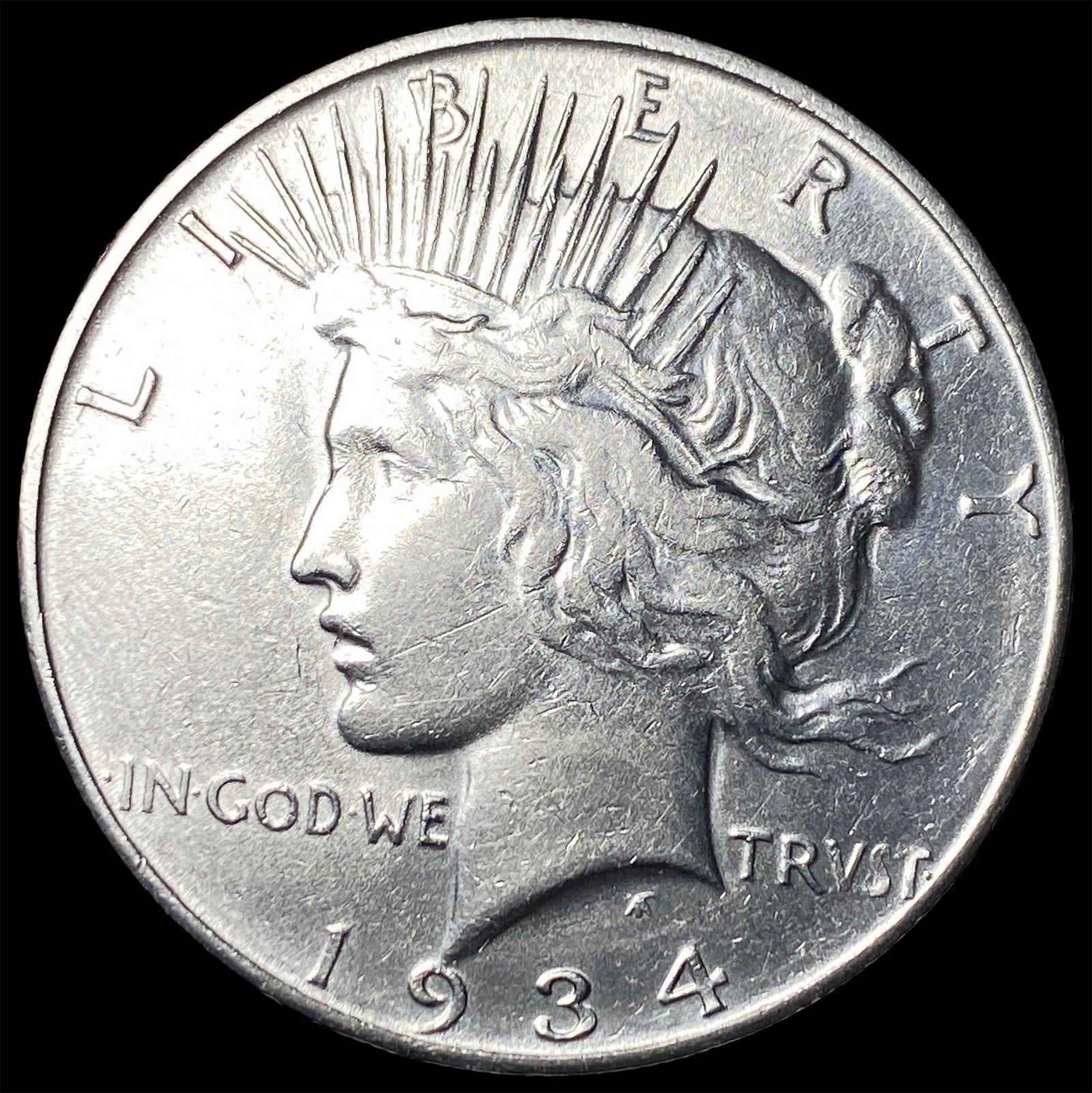1934 Peace Silver Dollar UNCIRCULATED: 1934 Peace Silver Dollar UNCIRCULATED