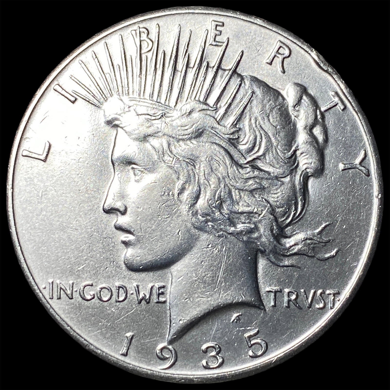 1935 Silver Peace Dollar UNCIRCULATED: 1935 Silver Peace Dollar UNCIRCULATED