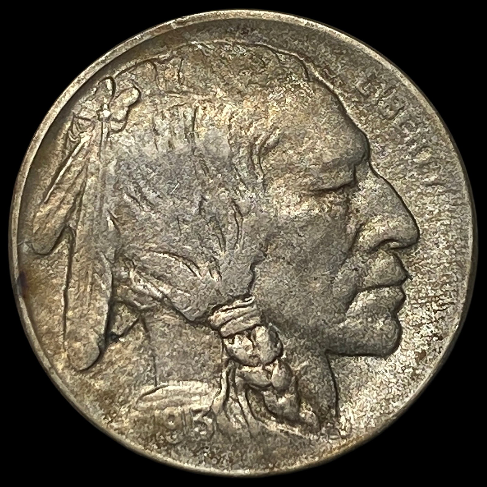 1913-D Buffalo Nickel Type 2 UNCIRCULATED: 1913-D Buffalo Nickel Type 2 UNCIRCULATED