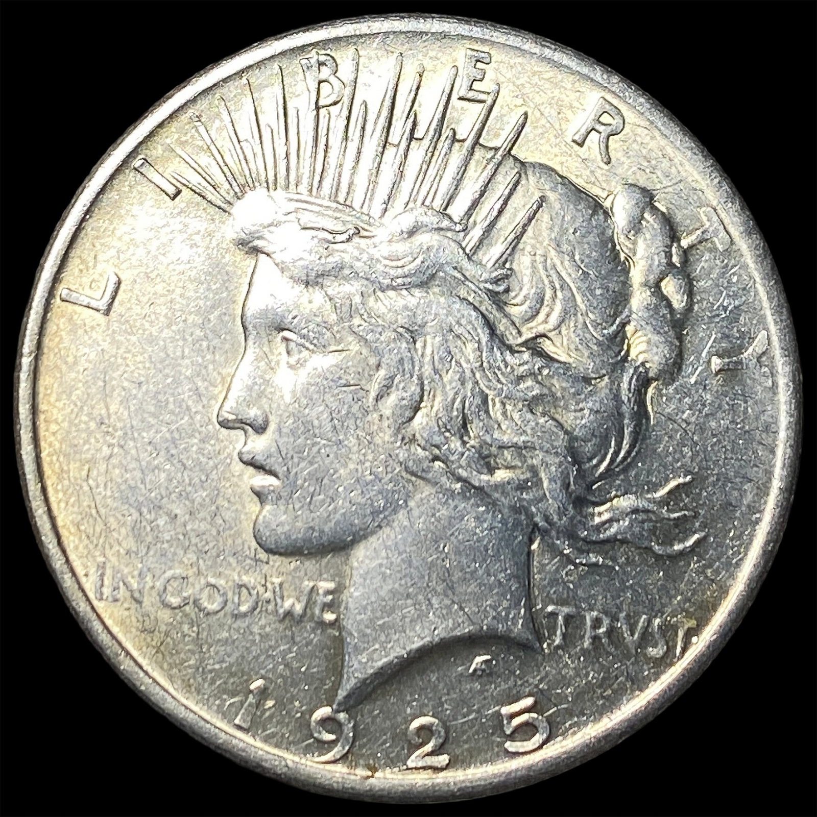 1925 Silver Peace Dollar CHOICE AU (1 of 2)