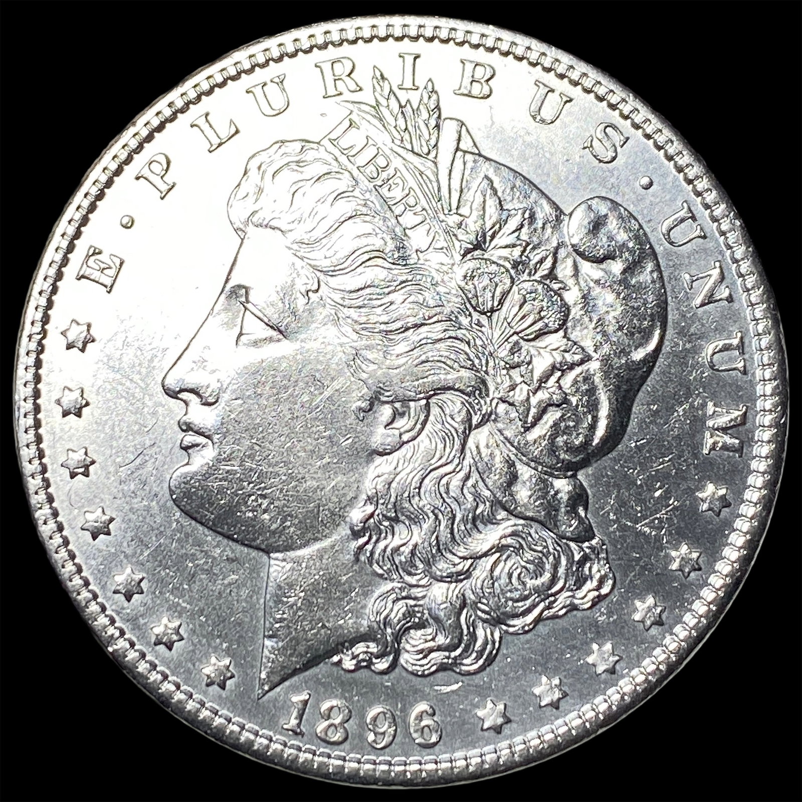 1896 Morgan Silver Dollar CHOICE BU: 1896 Morgan Silver Dollar CHOICE BU