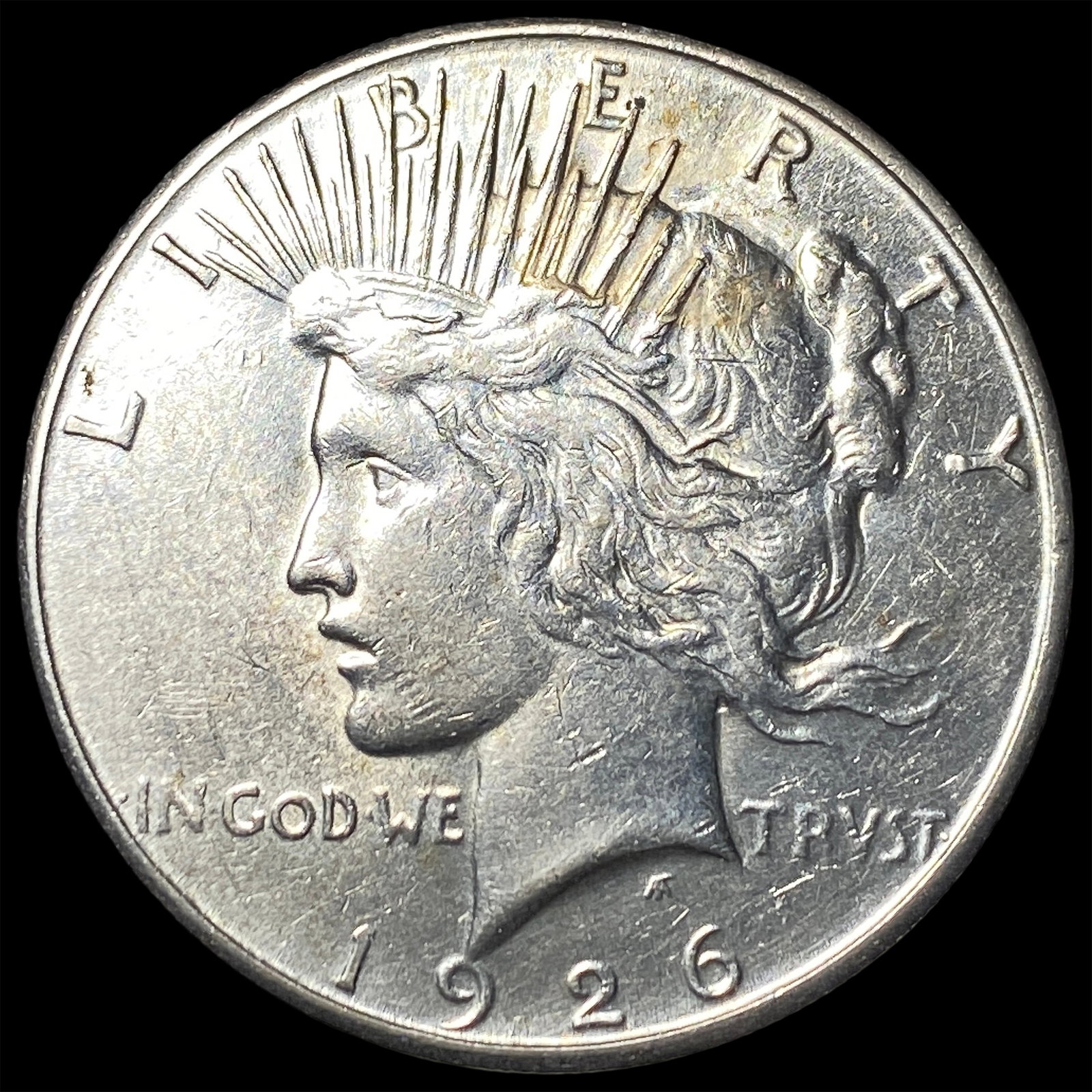 1926 Peace Silver Dollar CLOSELY UNCIRCULATED: 1926 Peace Silver Dollar CLOSELY UNCIRCULATED