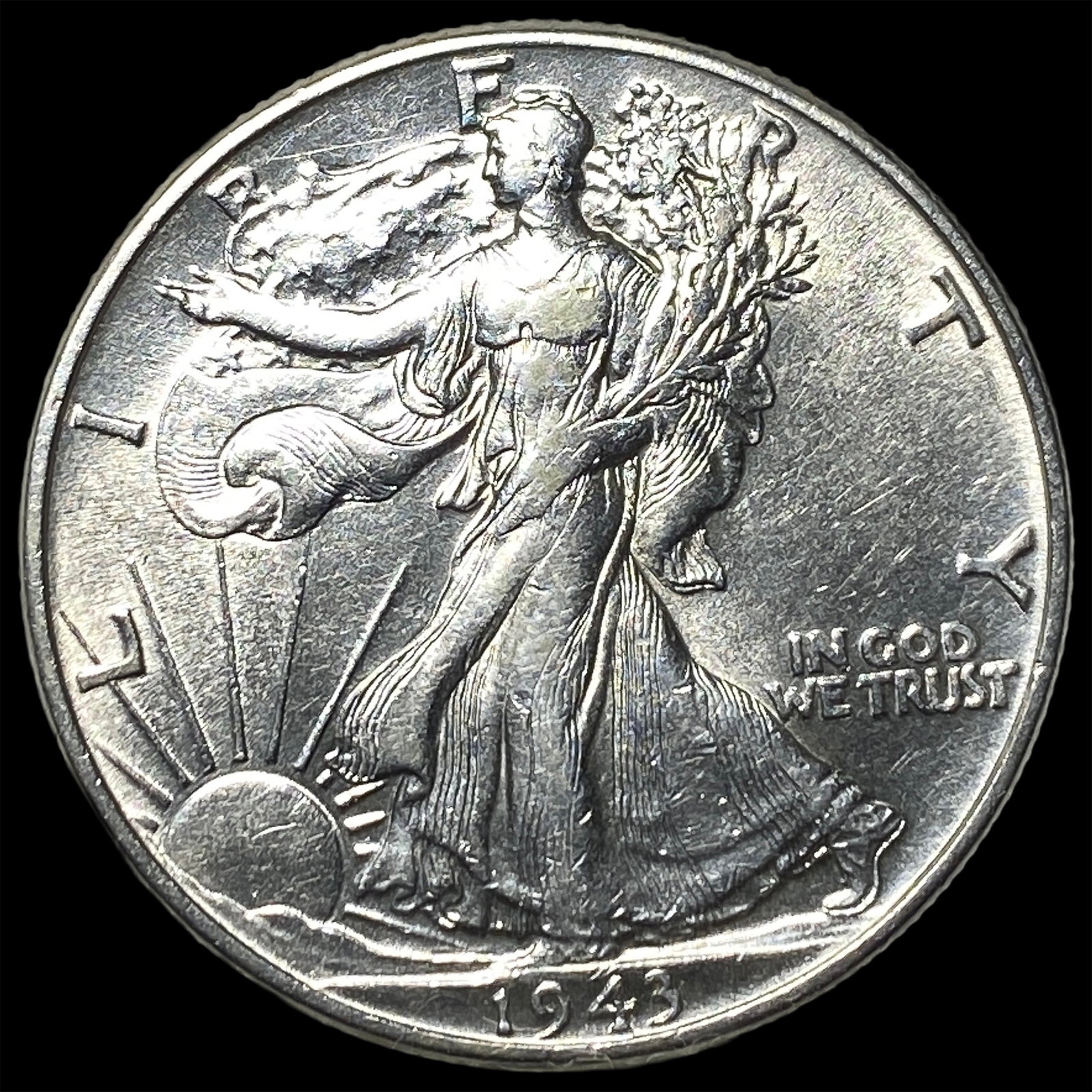 1943 Walking Liberty Half Dollar UNCIRCULATED: 1943 Walking Liberty Half Dollar UNCIRCULATED