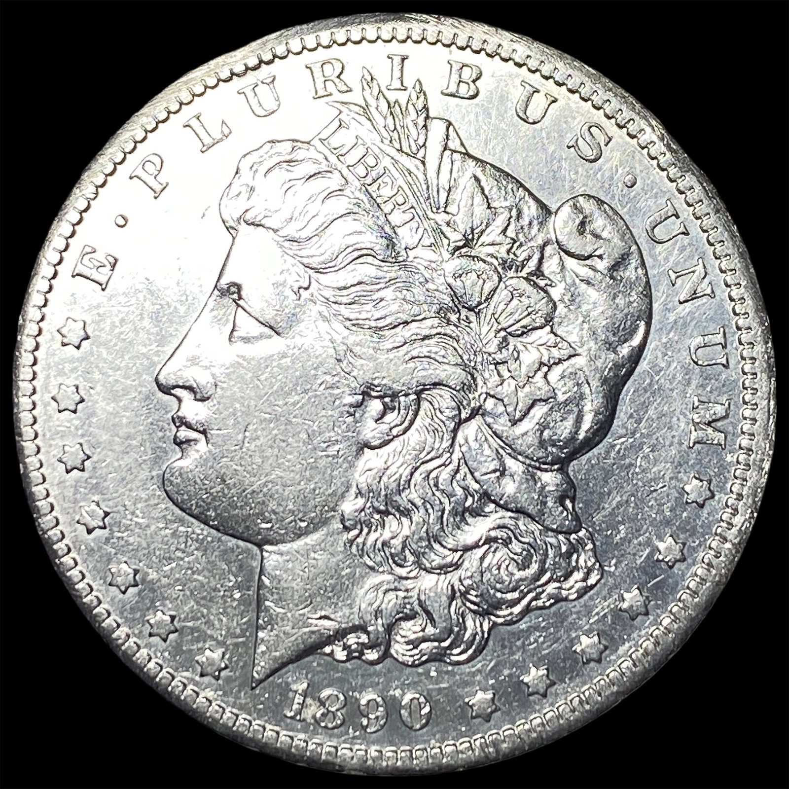 1890 Morgan Silver Dollar CLOSELY UNCIRCULATED (1 of 2)