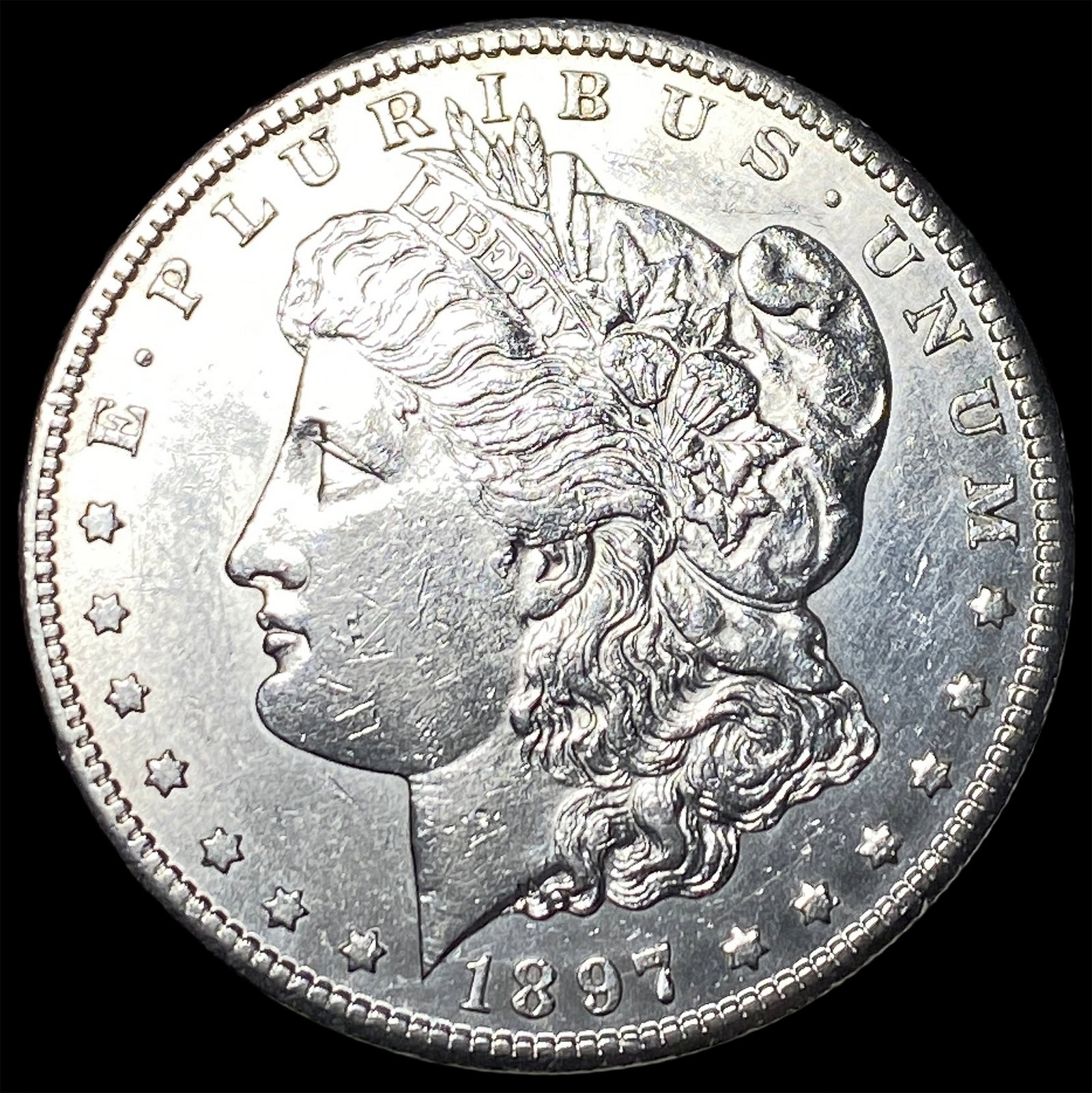 1897-S Silver Morgan Dollar UNCIRCULATED: 1897-S Silver Morgan Dollar UNCIRCULATED